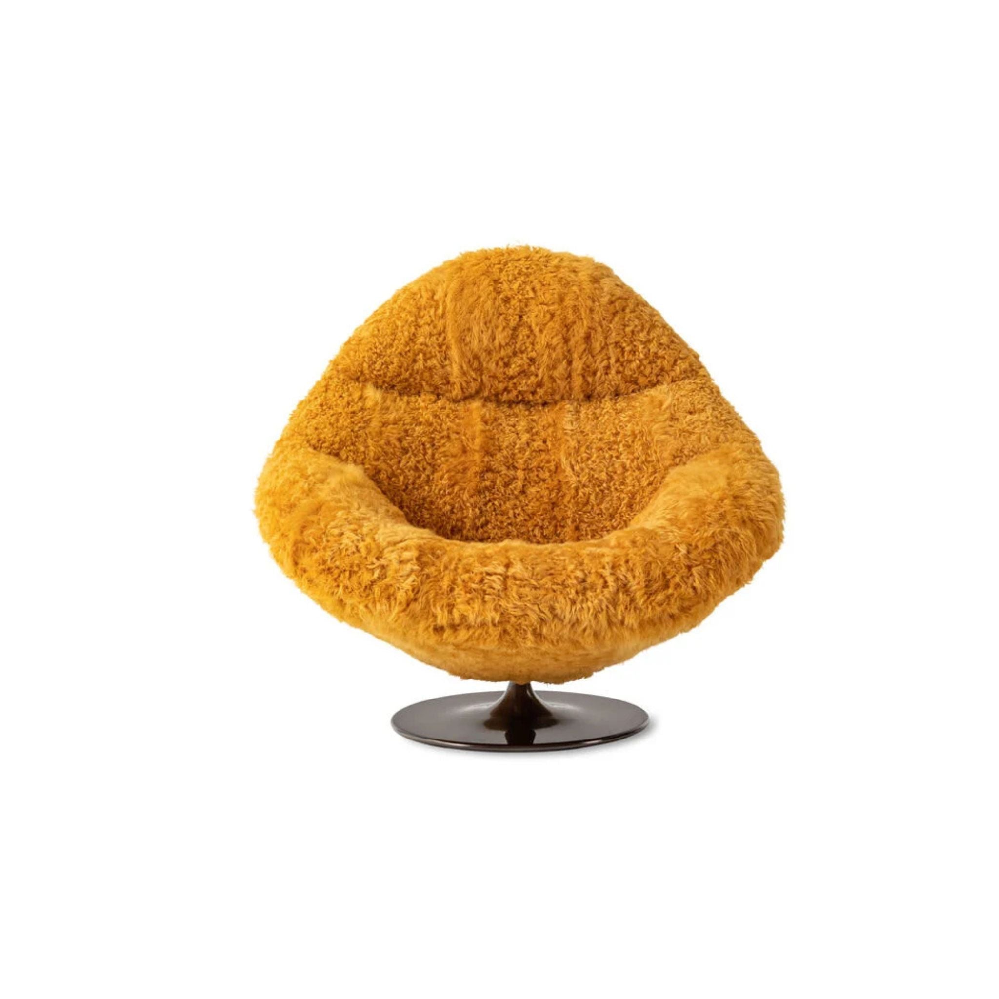 Fauteuil pivotant Groove & Groovy de Fendi Casa