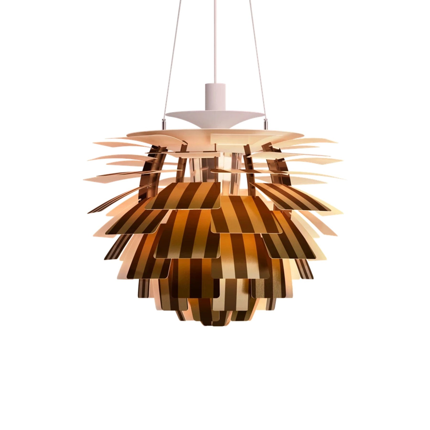 Luminaire suspendu Pequin Stripes PH Artichoke de Fendi Casa