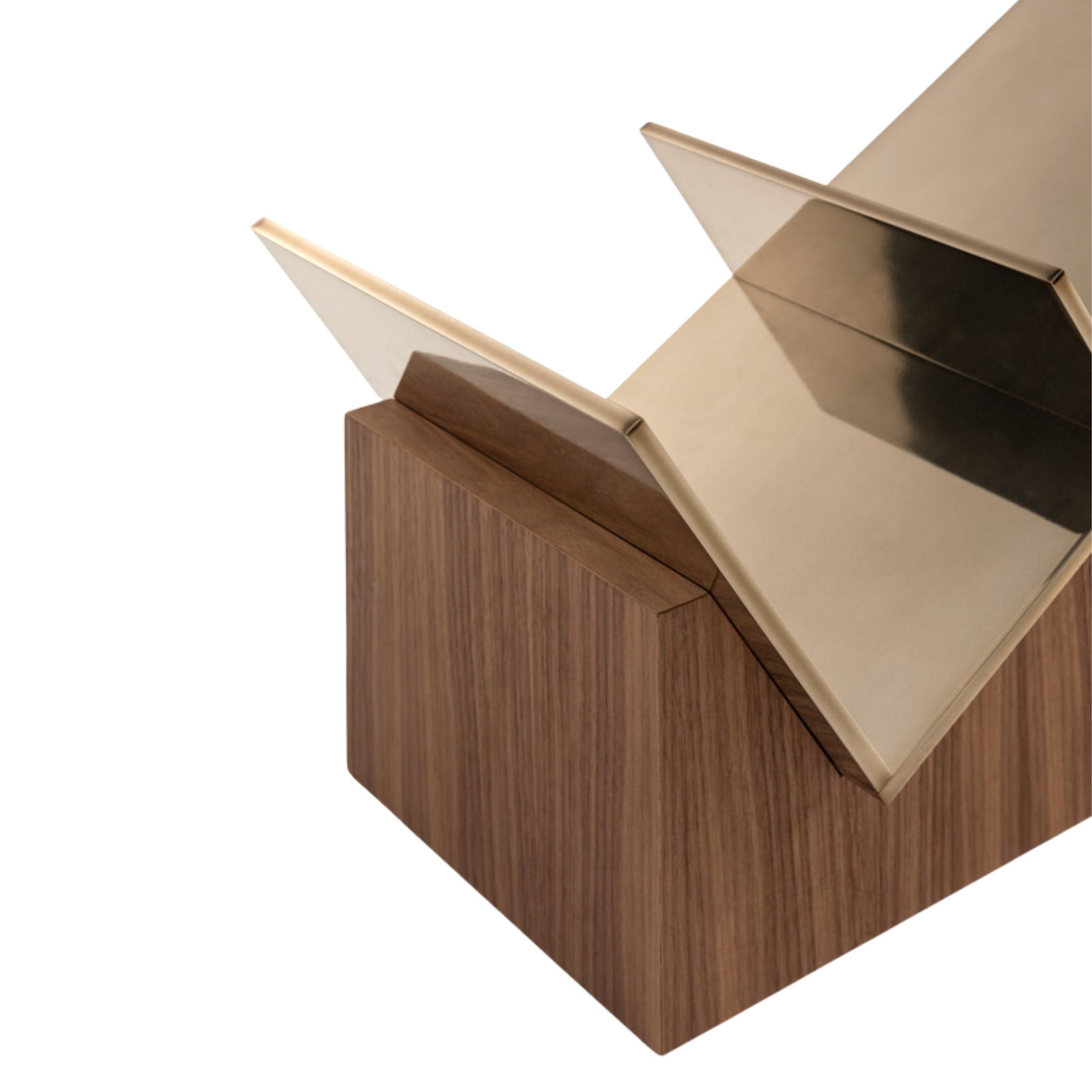 Porte-revues Flipped F de Fendi Casa