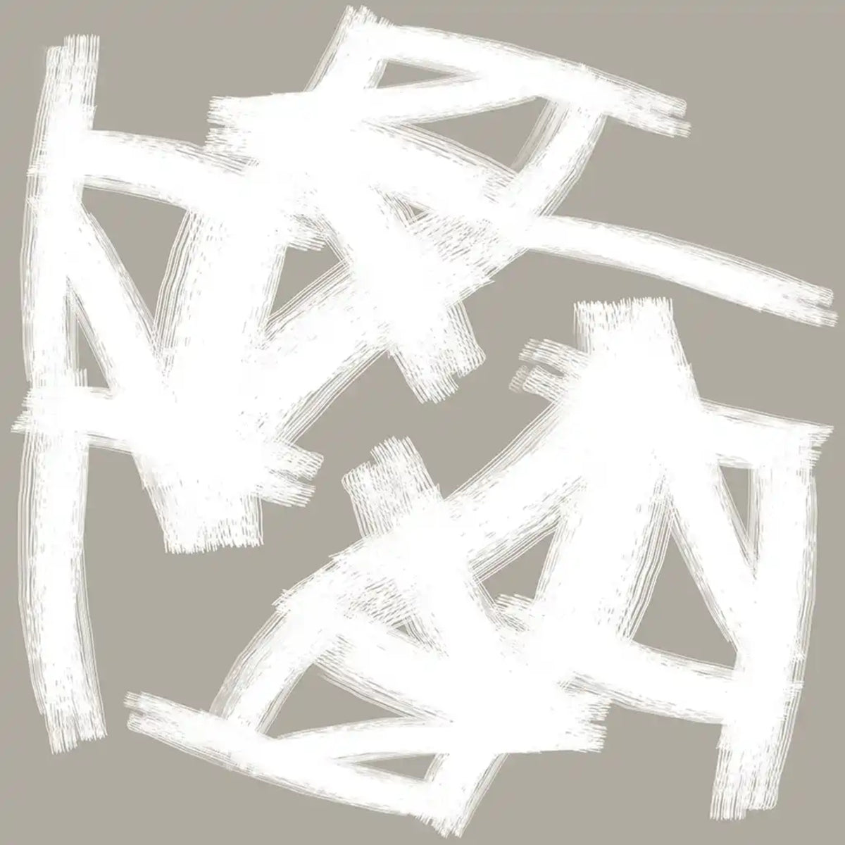 Papier peint Fusain chaos greige de Nomad Design Mural