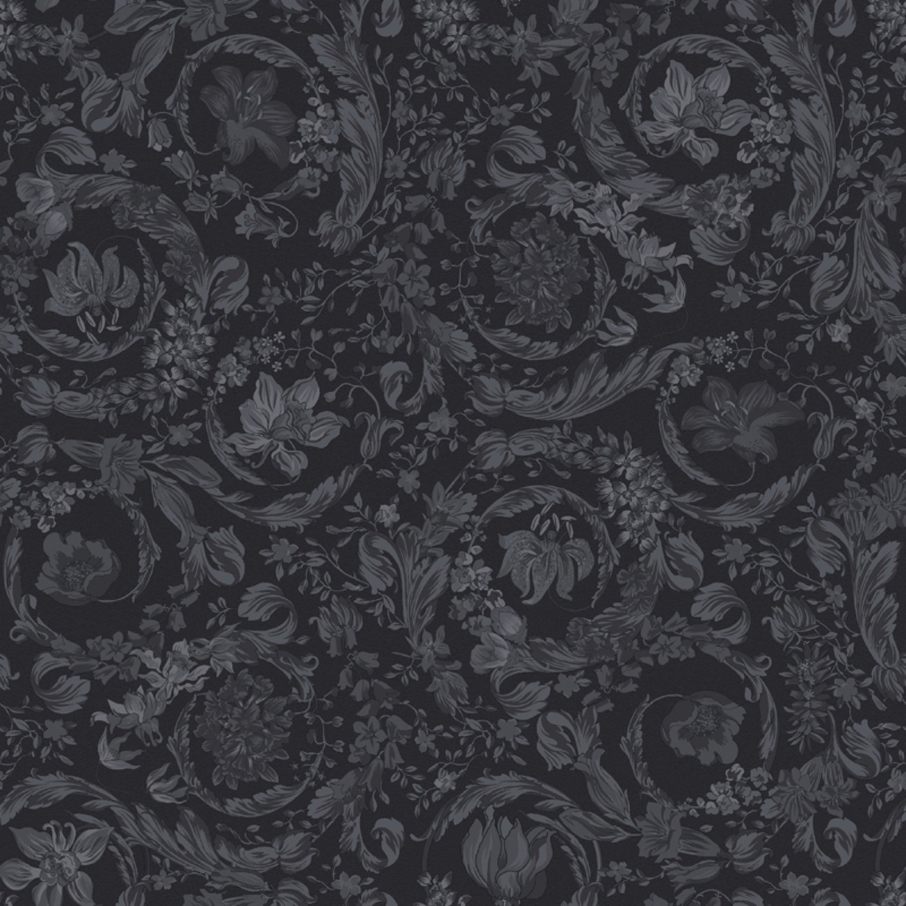 Céramique Barocco Garden Black de Versace Ceramics