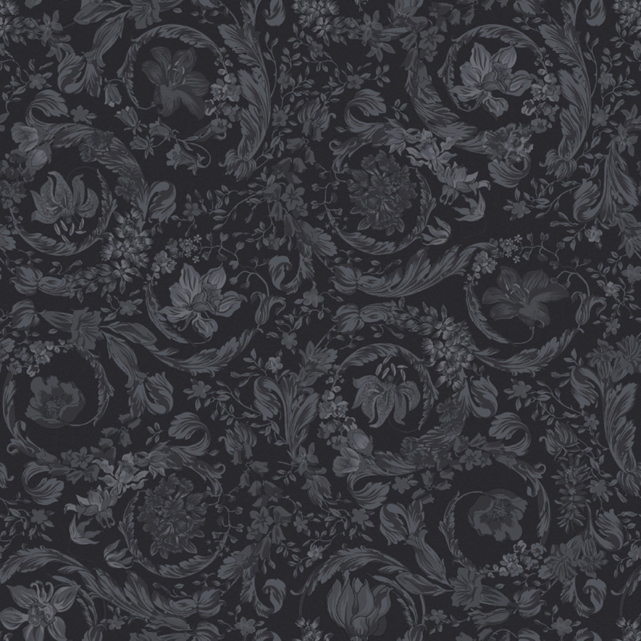 Céramique Barocco Garden Black de Versace Ceramics