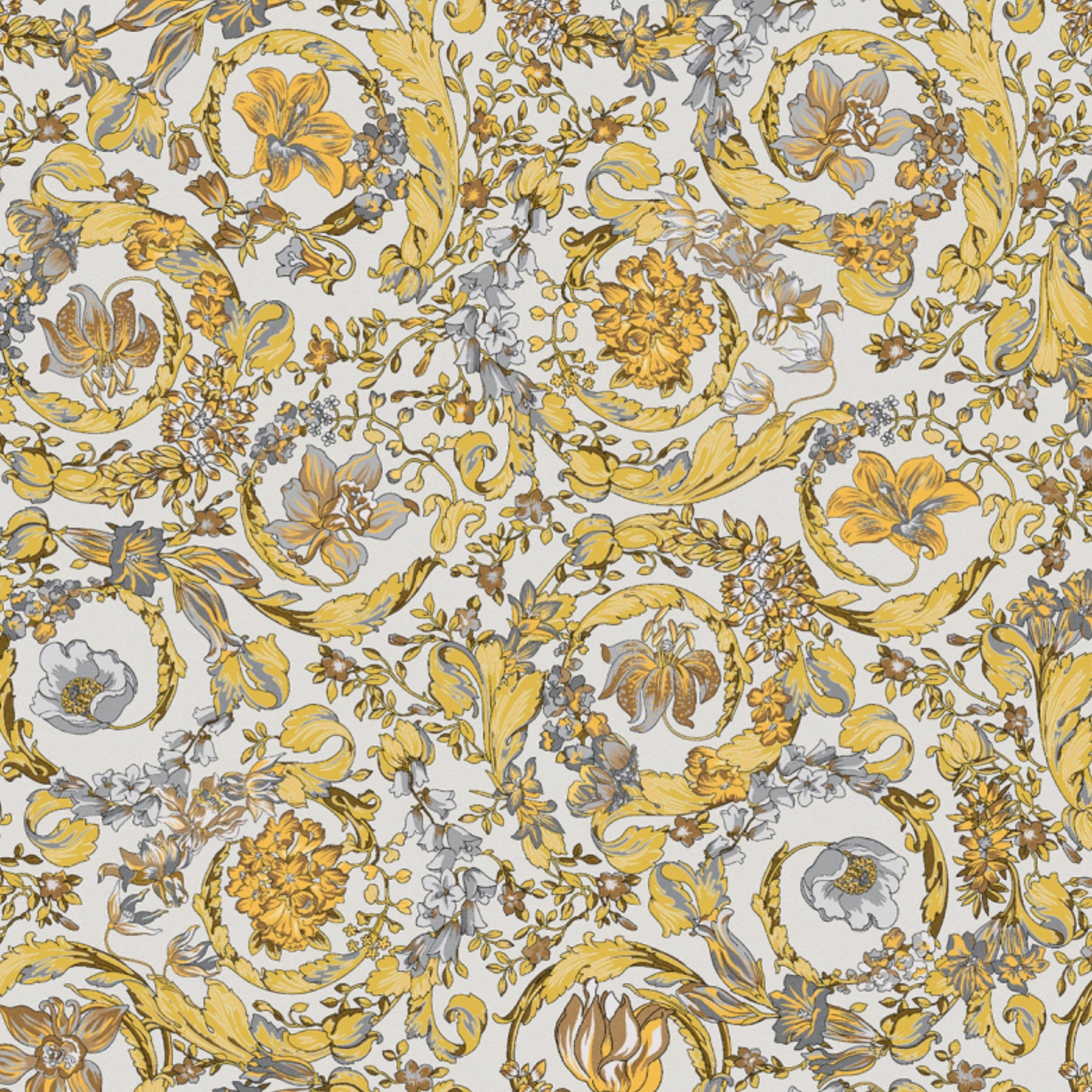 Céramique Barocco Garden White/Gold de Versace Ceramics