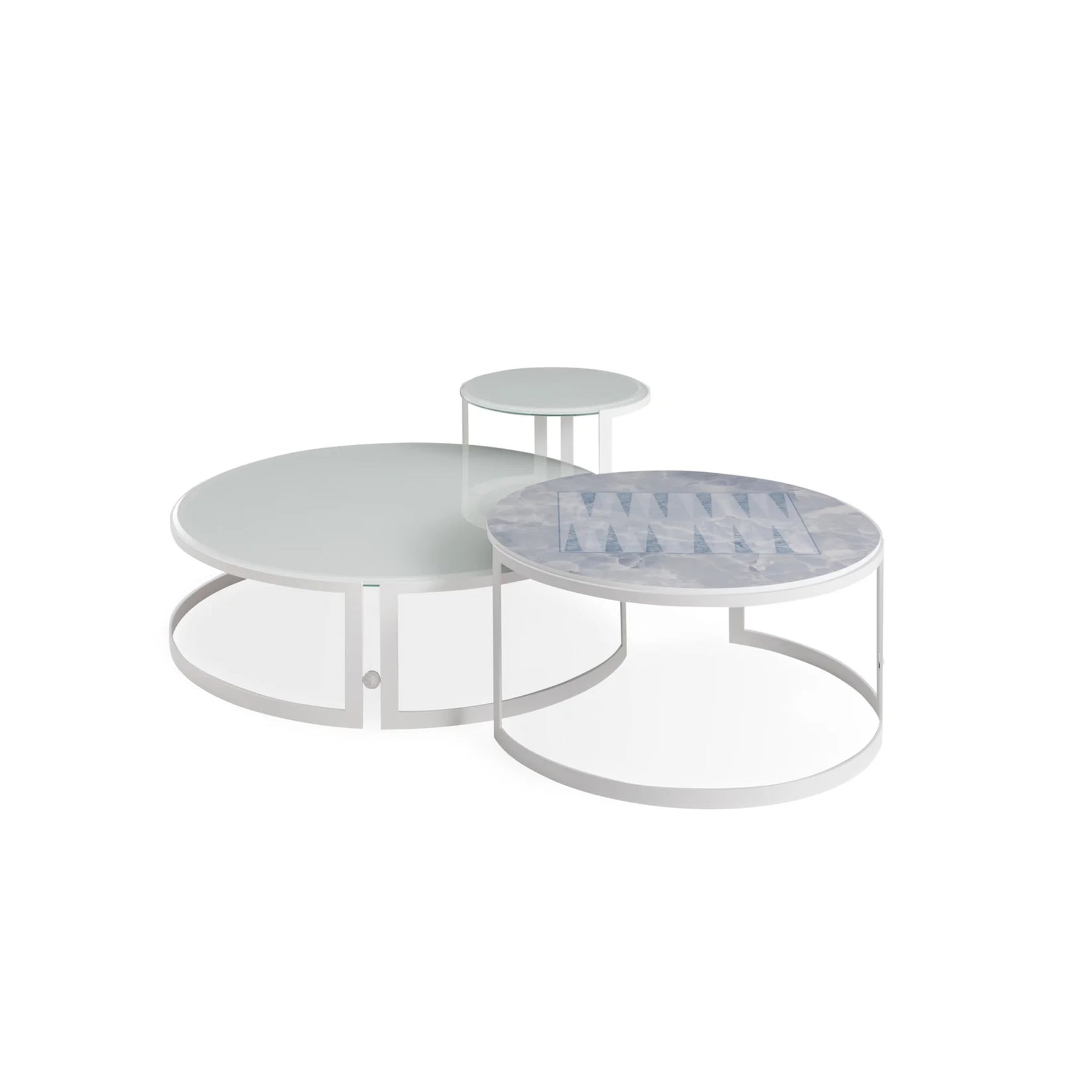 Table Ronde Iconic d'Extérieur de Versace Home