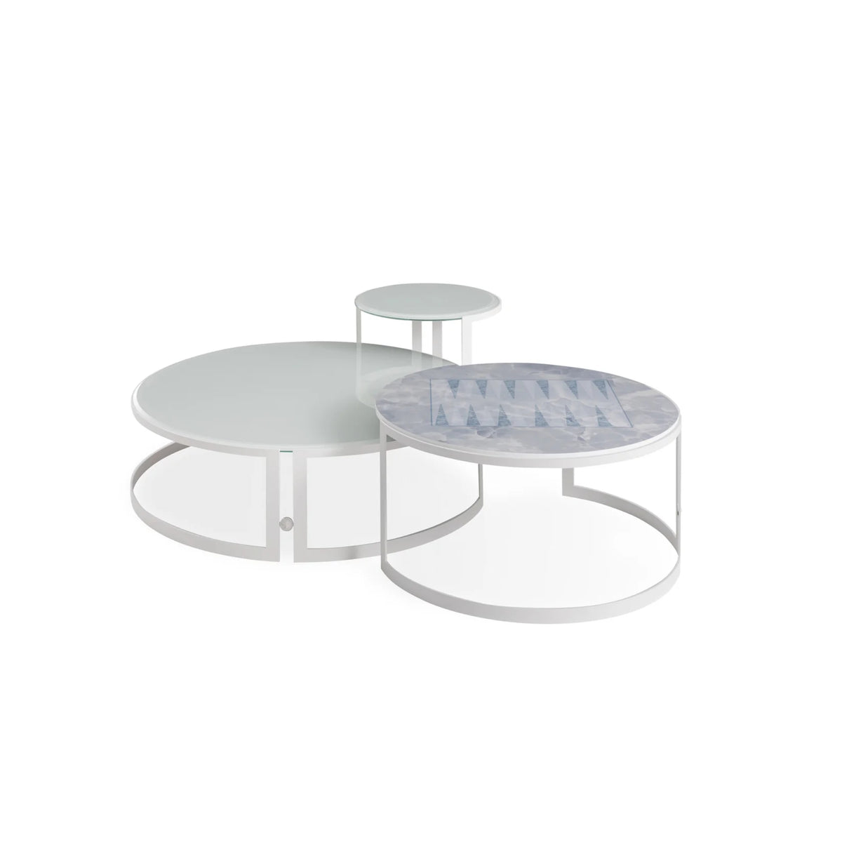 Table Ronde Iconic d'Extérieur de Versace Home