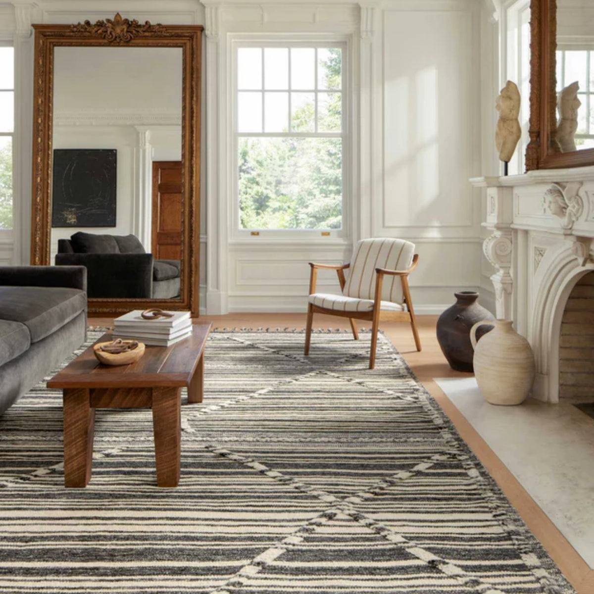 Tapis Iman Ivory de Loloi