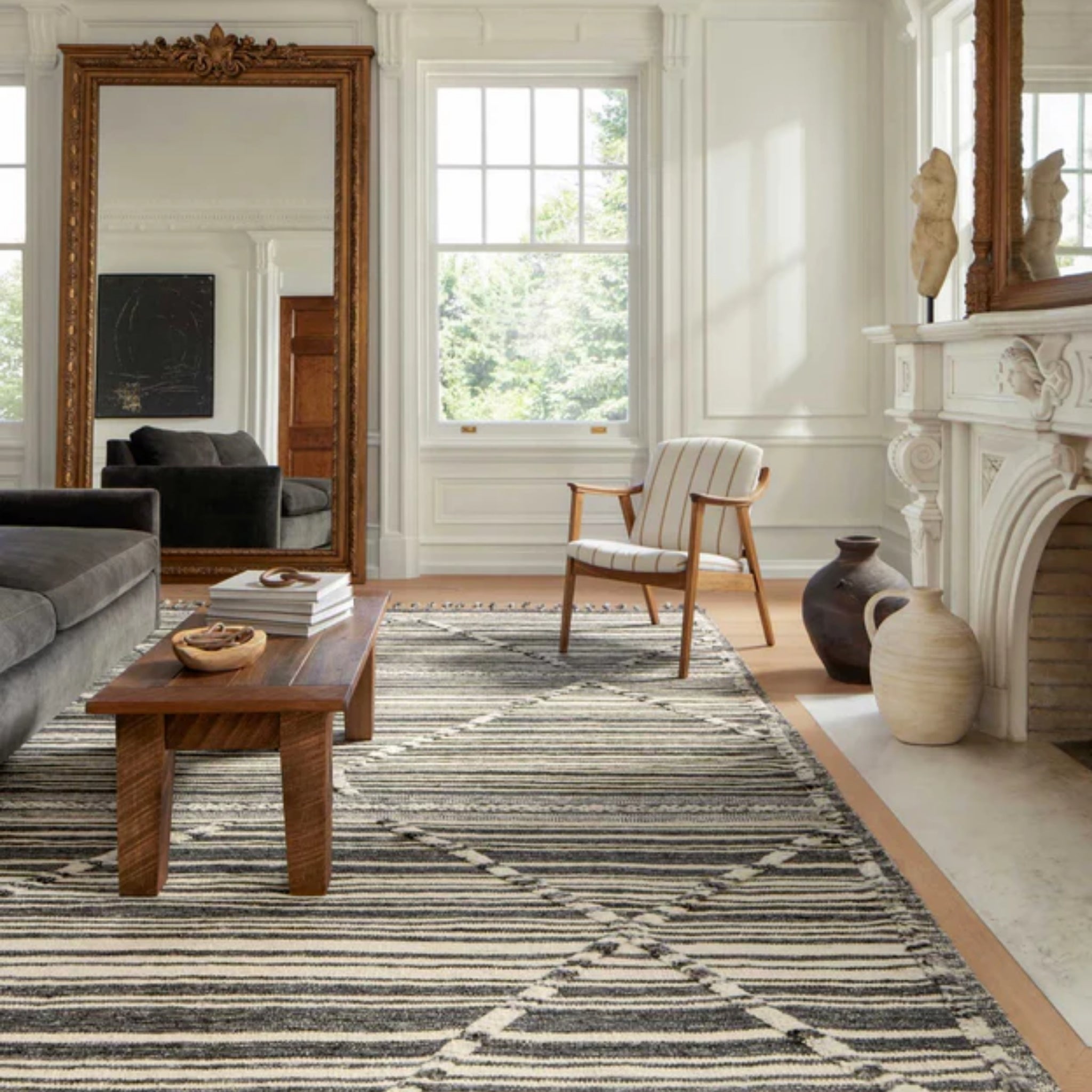 Tapis Iman Ivory de Loloi