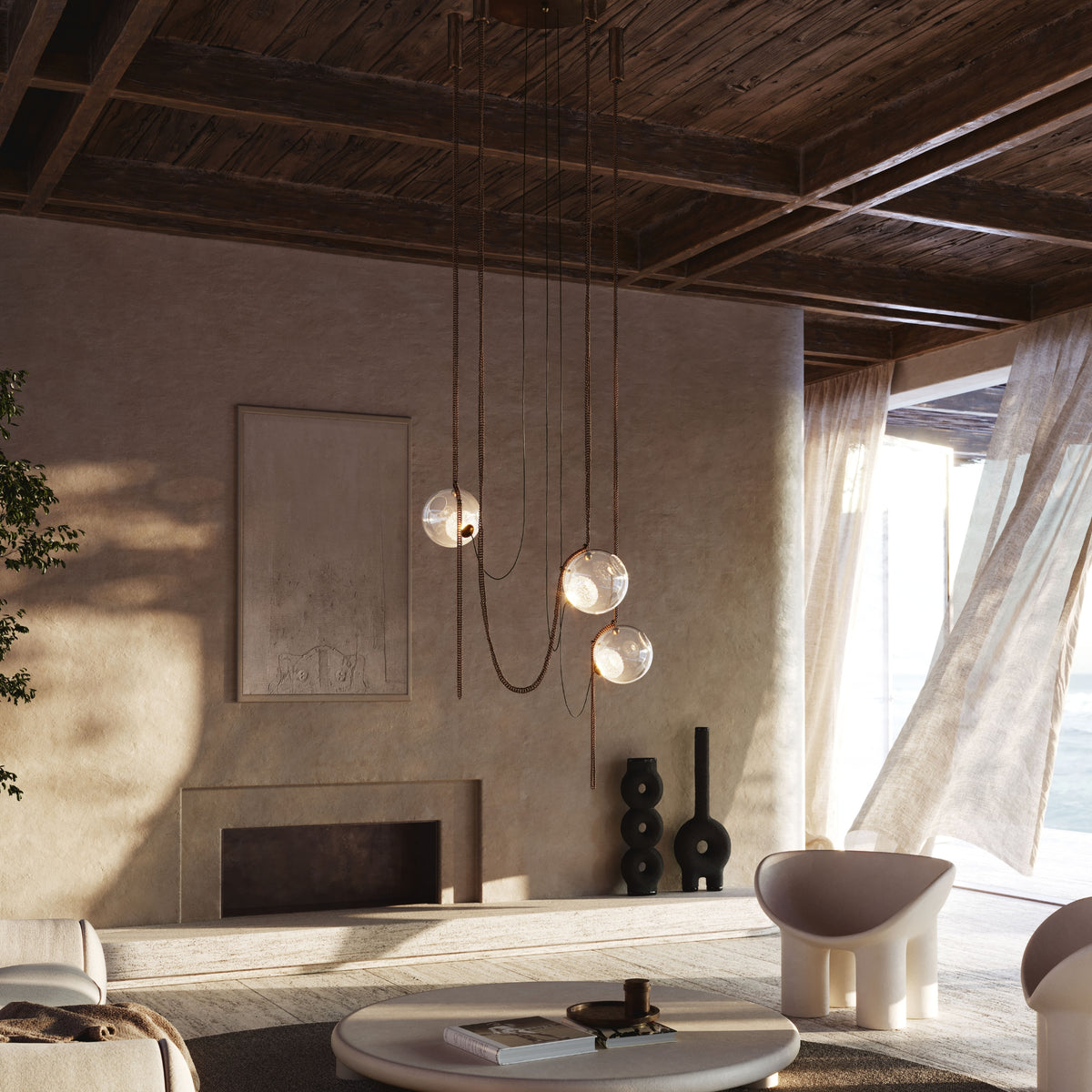 Luminaire suspendu Abysse - 03 de Larose Guyon