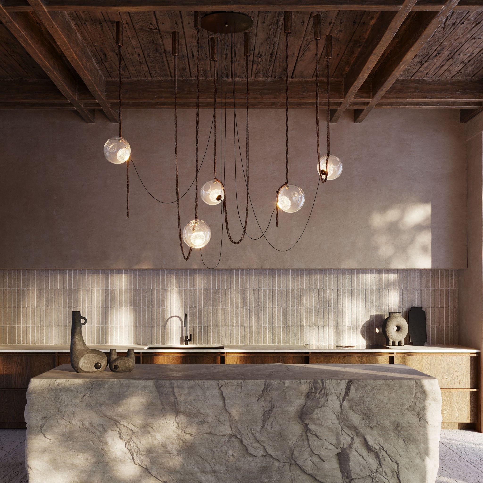 Luminaire suspendu Abysse - 05 de Larose Guyon