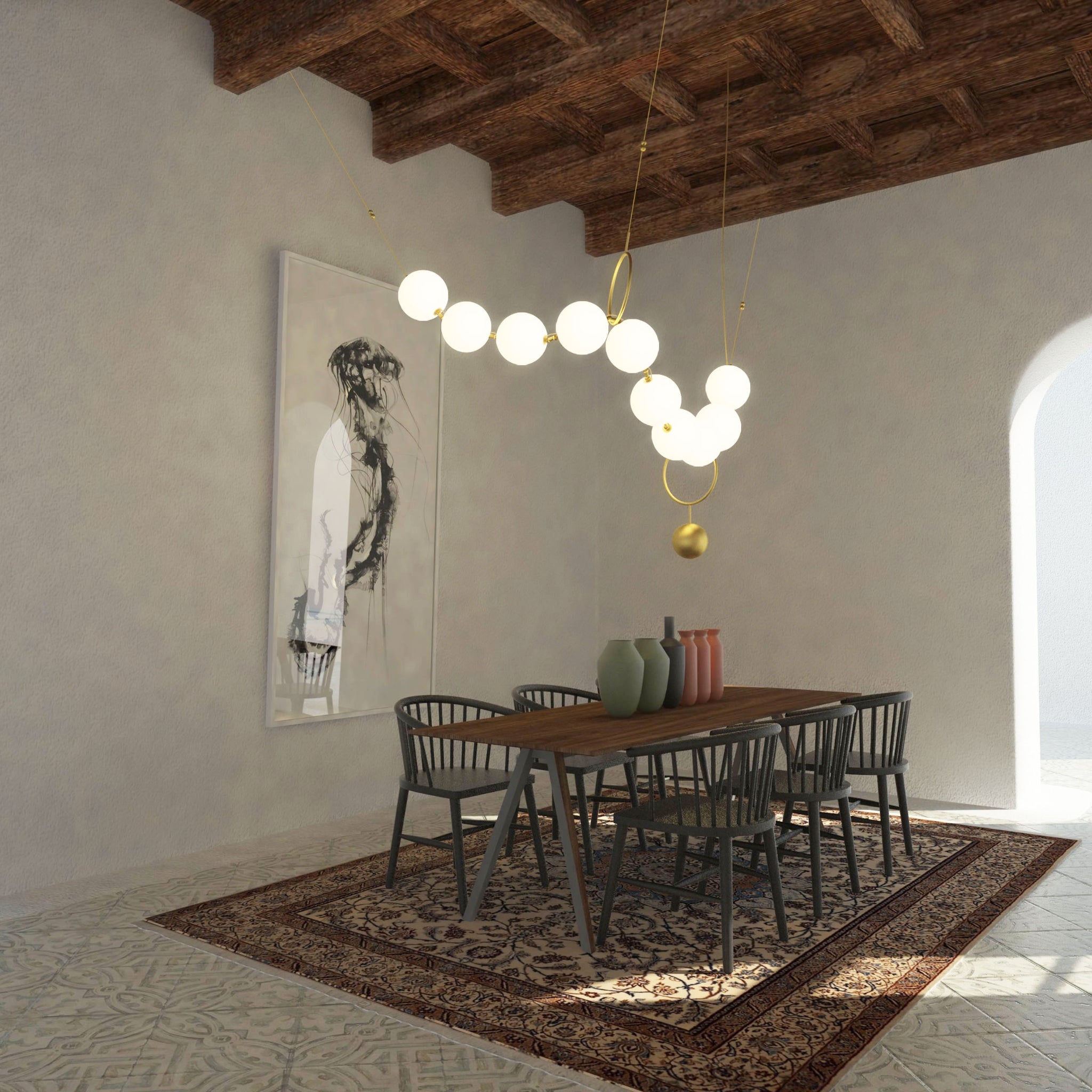 Luminaire suspendu Coco - 01 de Larose Guyon