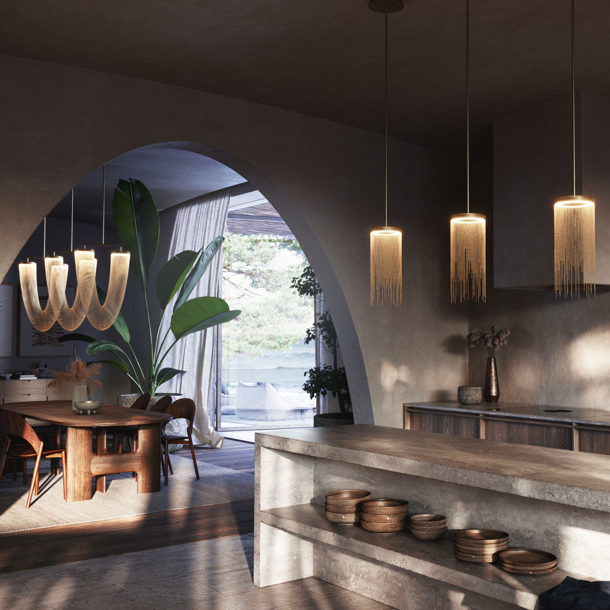 Luminaire suspendu Otéro xs-01 de Larose Guyon