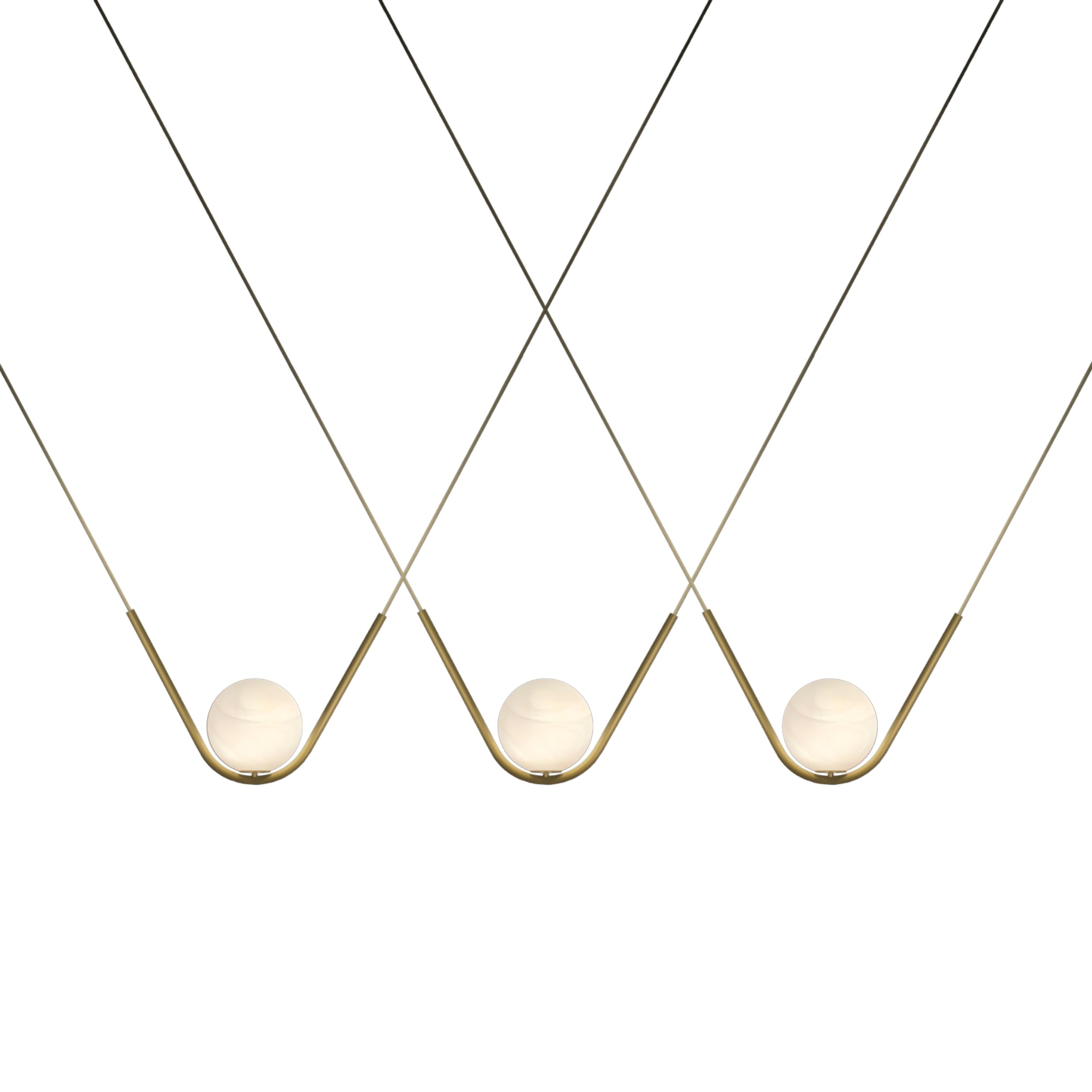 Luminaire suspendu Perle 1 - Trio de Larose Guyon