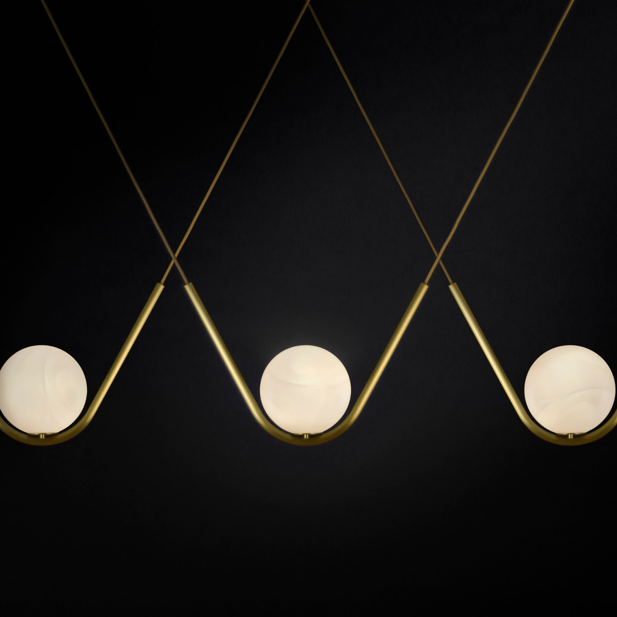 Luminaire suspendu Perle 1 - Trio de Larose Guyon