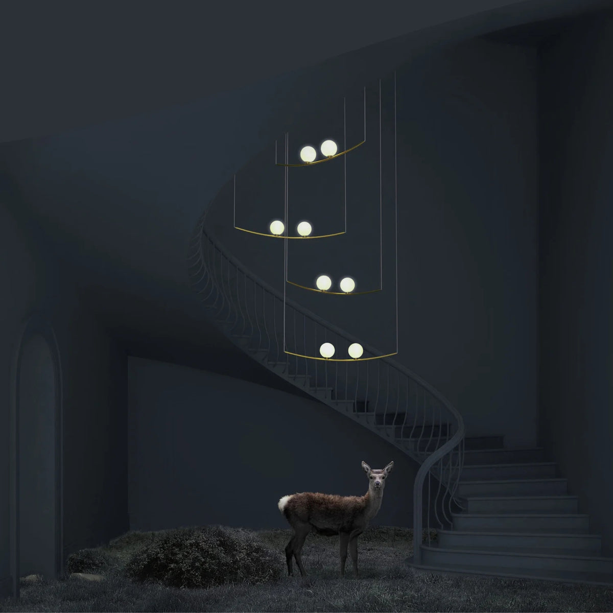 Luminaire suspendu Perle 2 de Larose Guyon