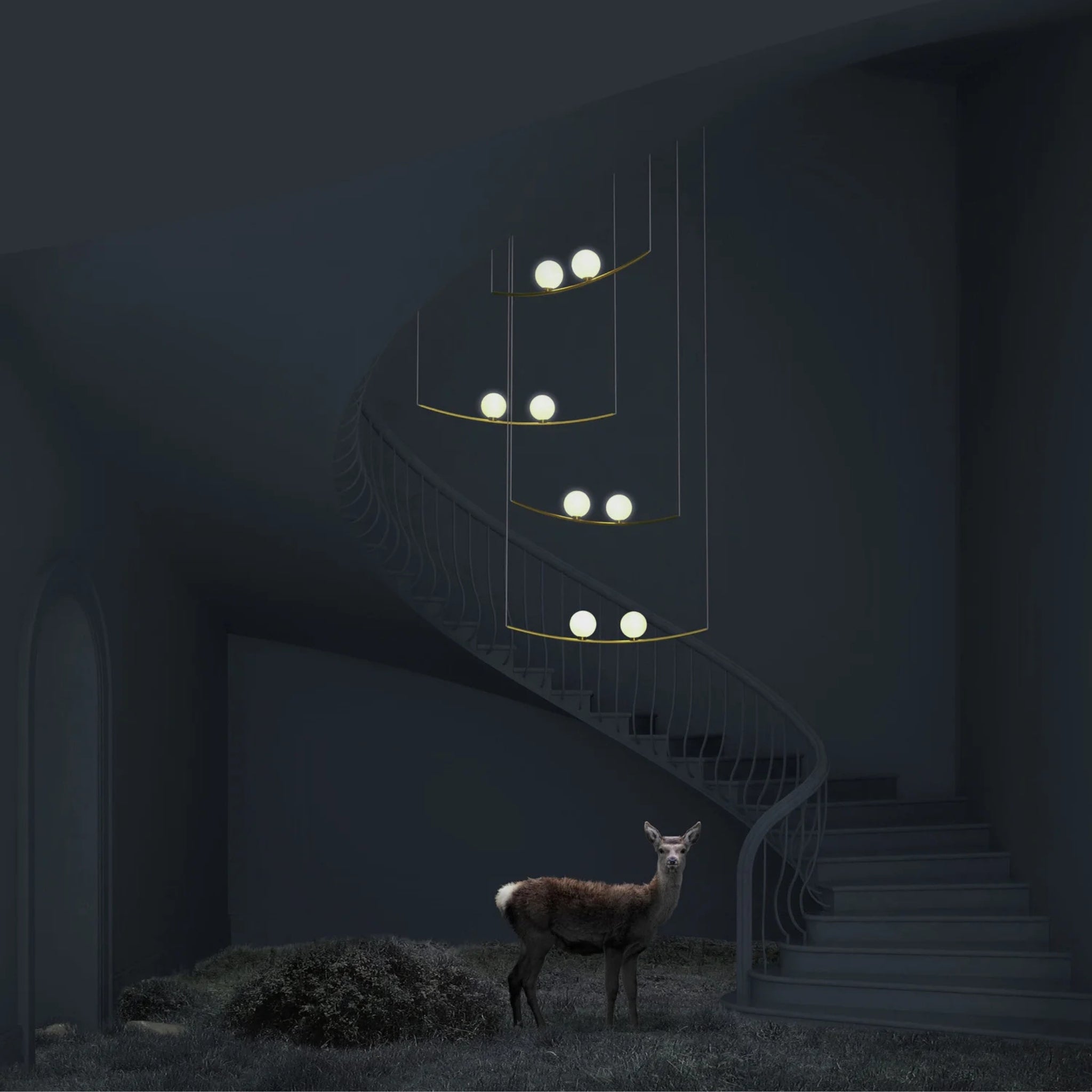 Luminaire suspendu Perle 2 de Larose Guyon