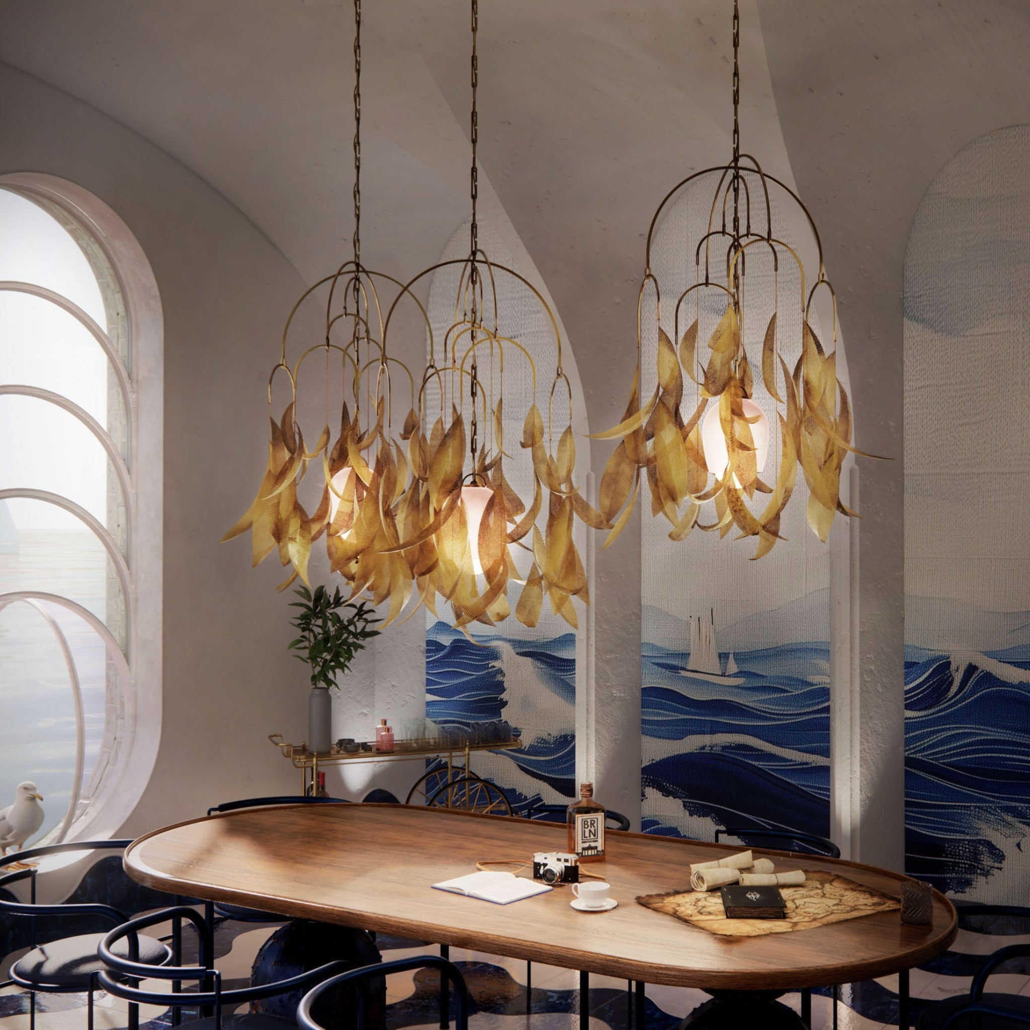 Luminaire suspendu Saule - S - 03 de Larose Guyon 