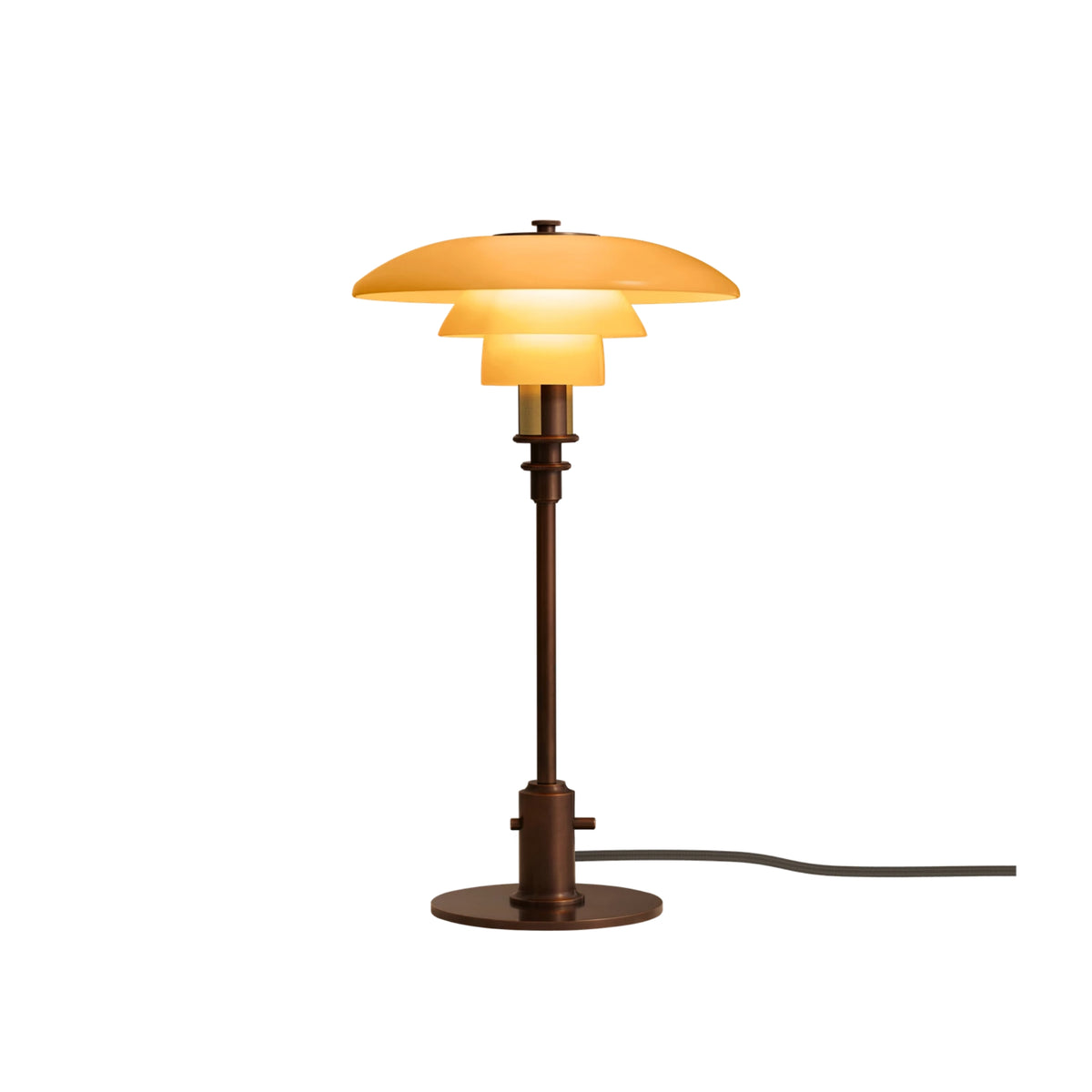 Lampe de table laiton vieilli PH 2/1 de Fendi Casa