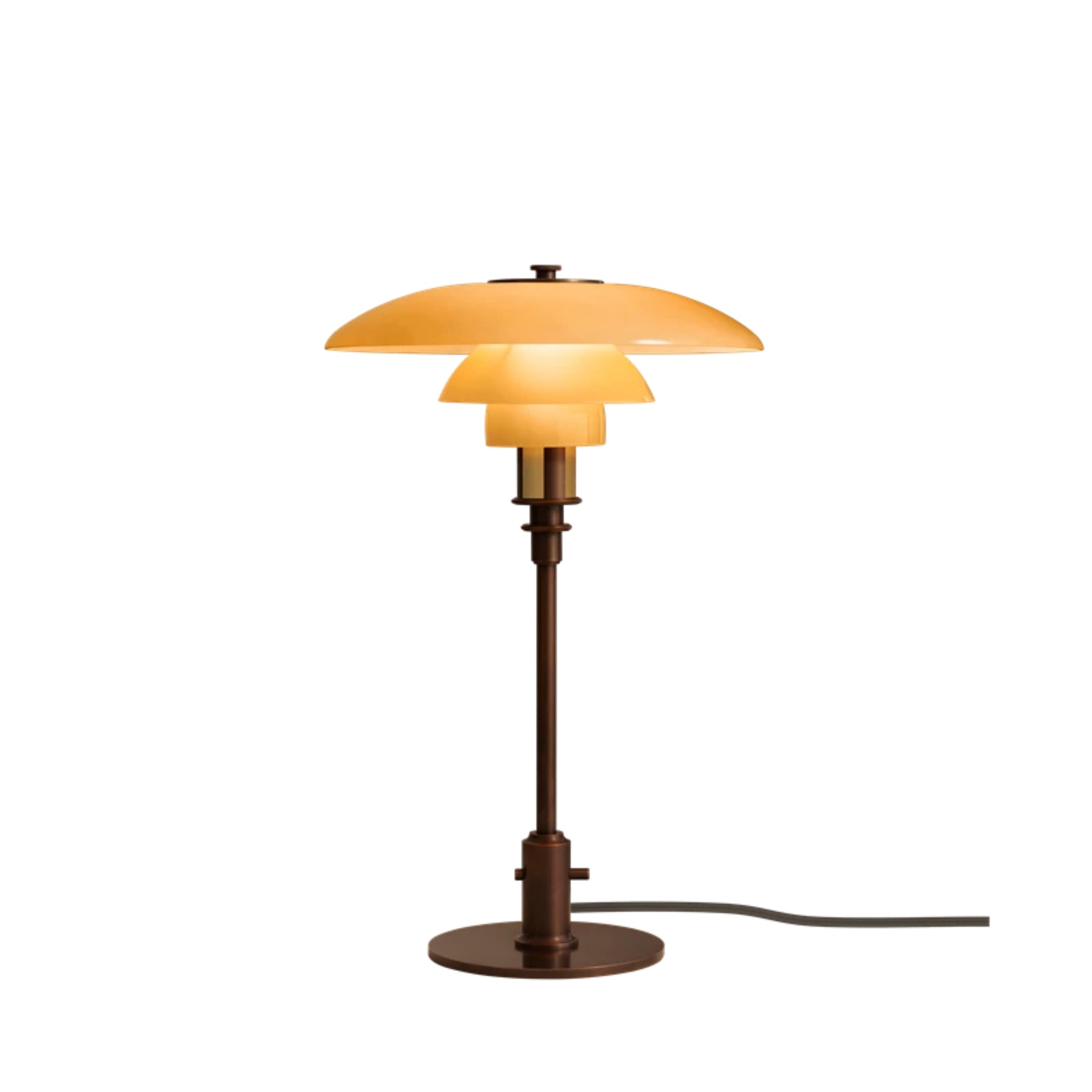 Lampe de table PH 3/2 en laiton vieilli de Fendi Casa