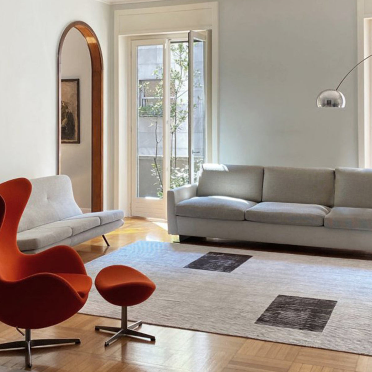 Tapis Lines L1 de Mohebban Milano