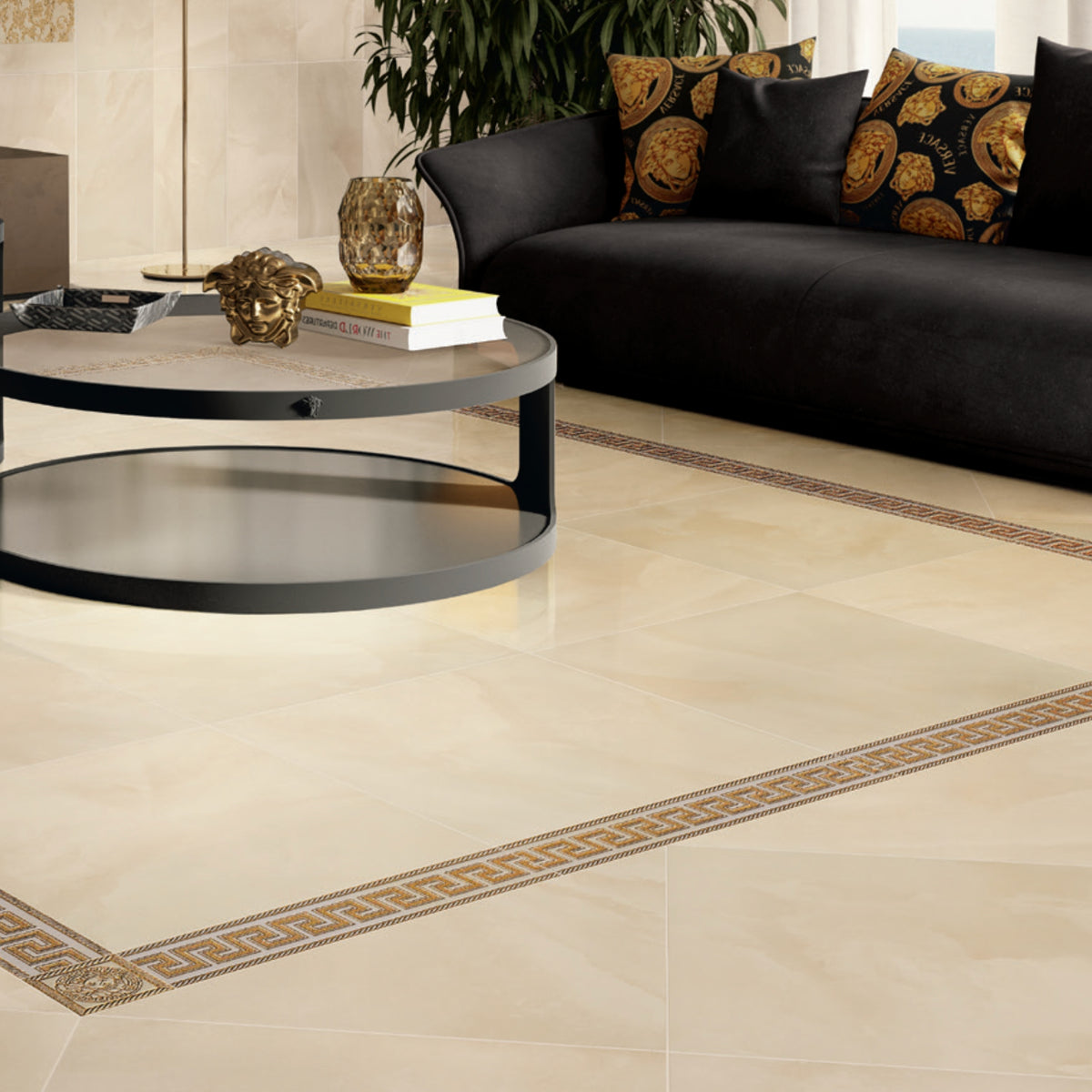 Marble Beige de Versace Ceramic