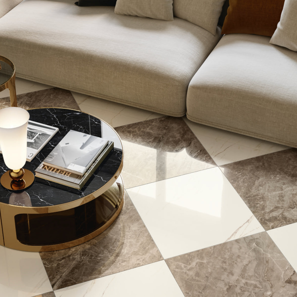 Marble Grigio de Versace Ceramics