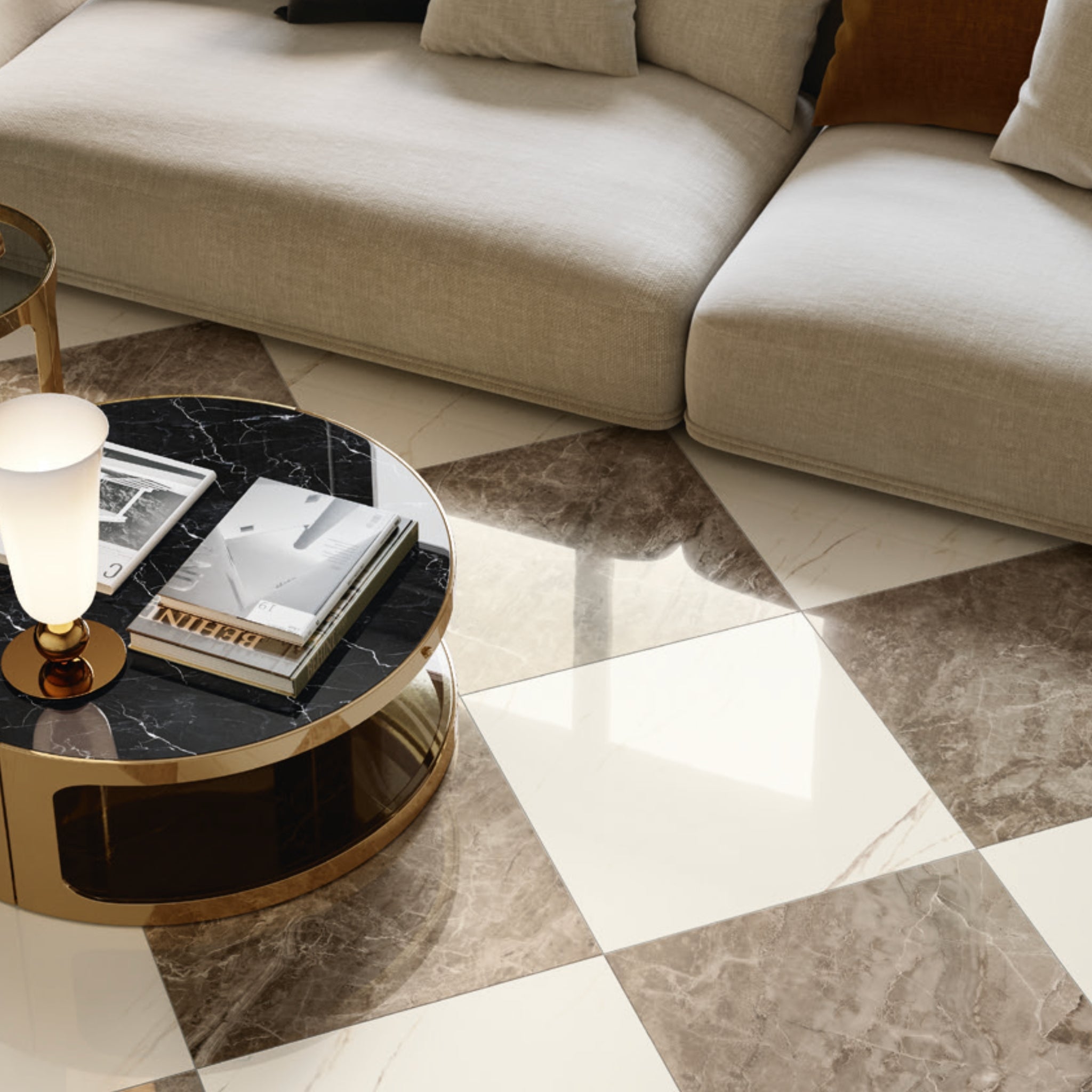 Marble Grigio de Versace Ceramics