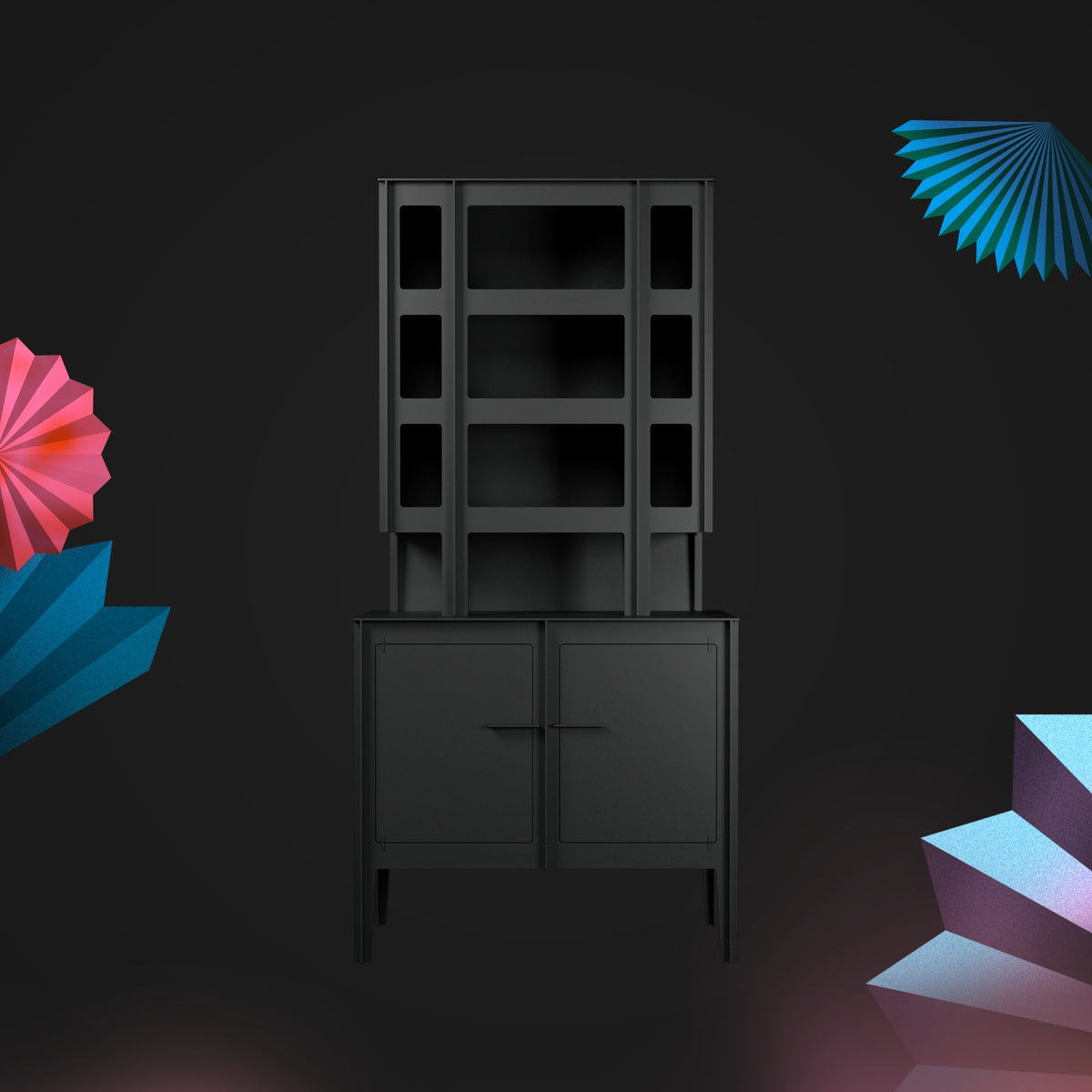 No Screw No Glue cabinet