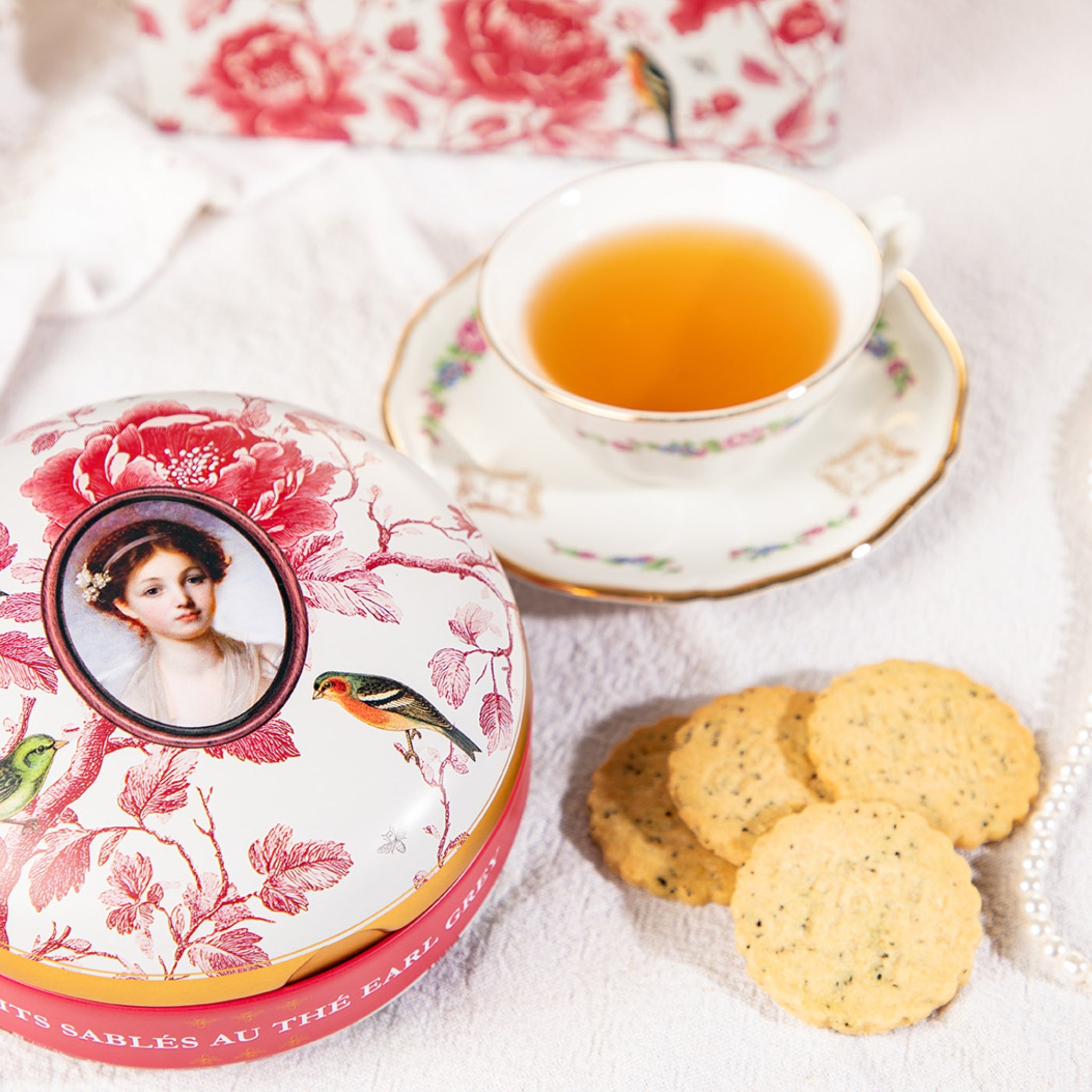 Bergamot Tea Shortbread Cookies Oisellerie
