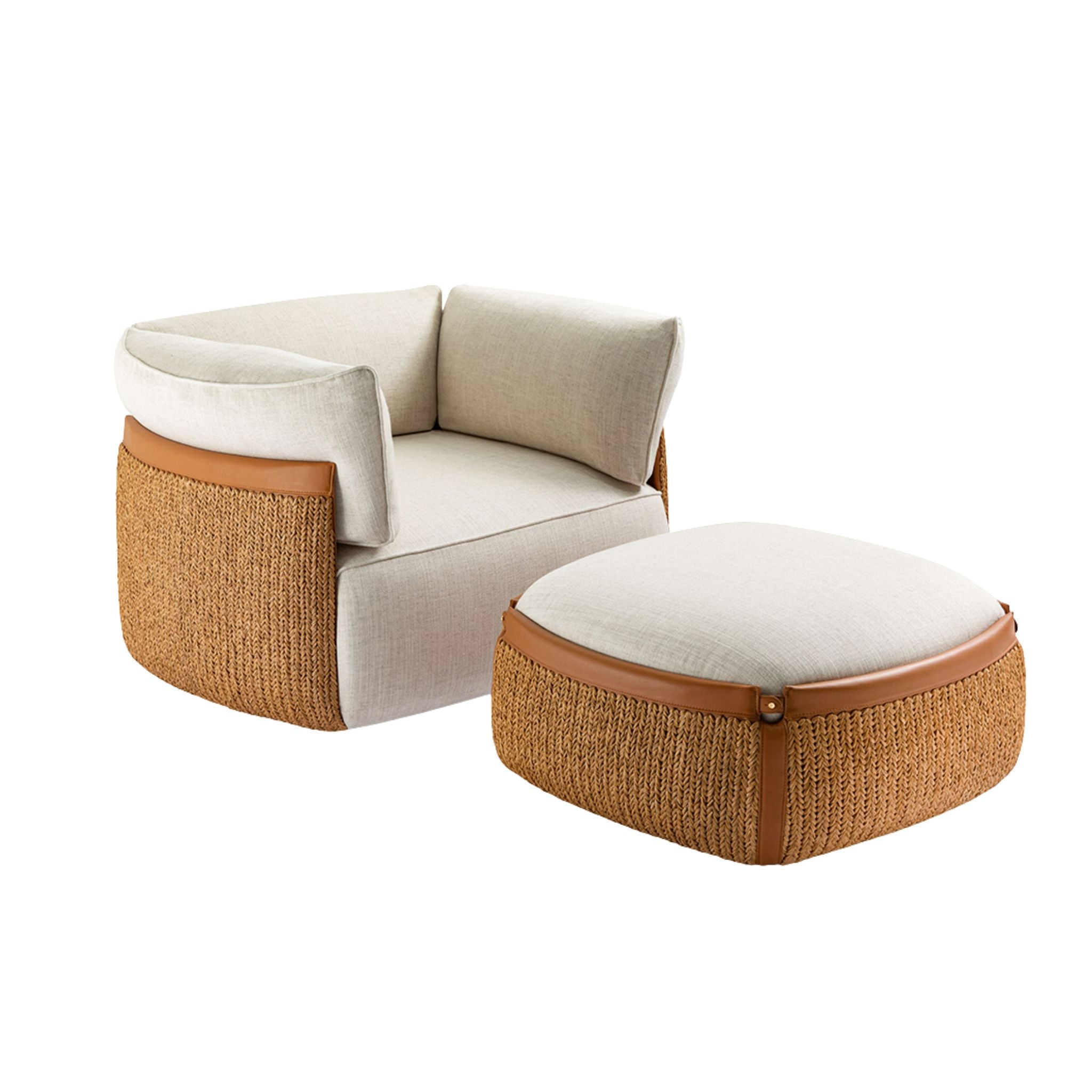 Fauteuil Peekasit Los Angeles Edition de Fendi Casa