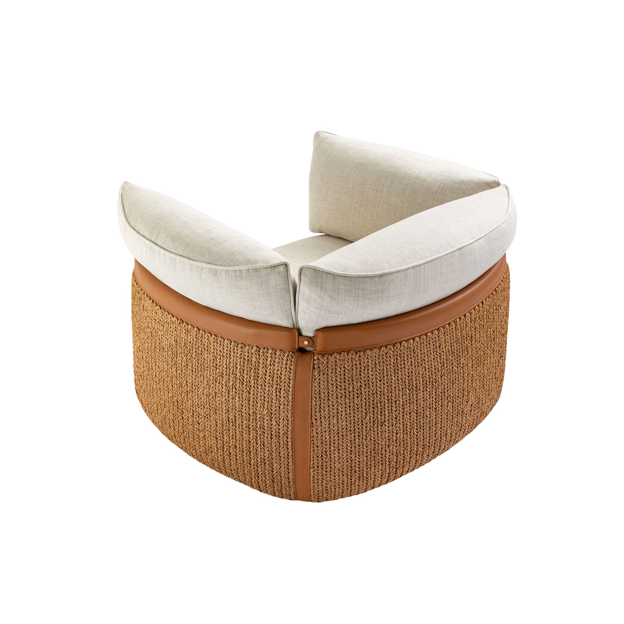 Fauteuil Peekasit Los Angeles Edition de Fendi Casa