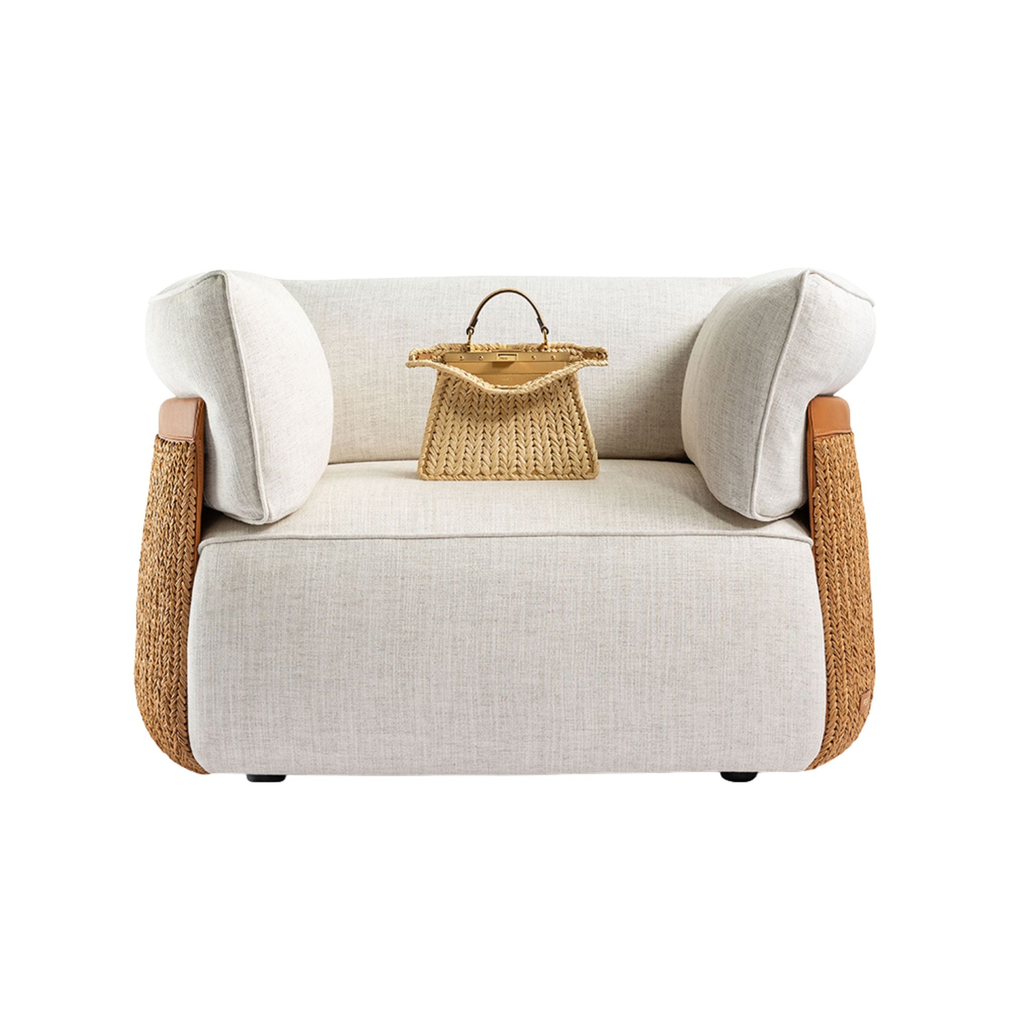 Fauteuil Peekasit Los Angeles Edition de Fendi Casa
