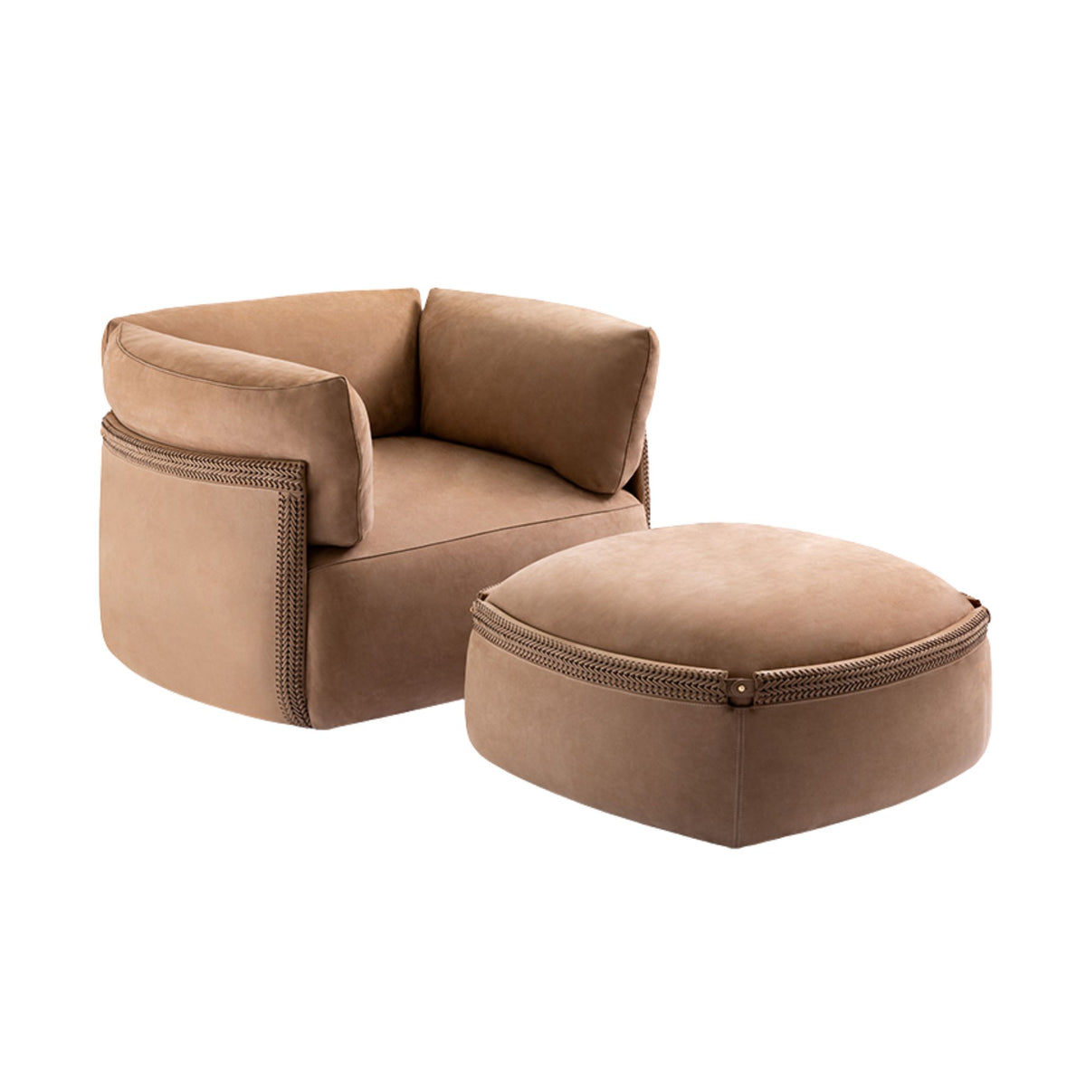 Peekasit Milan Edition Armchair by Fendi Casa