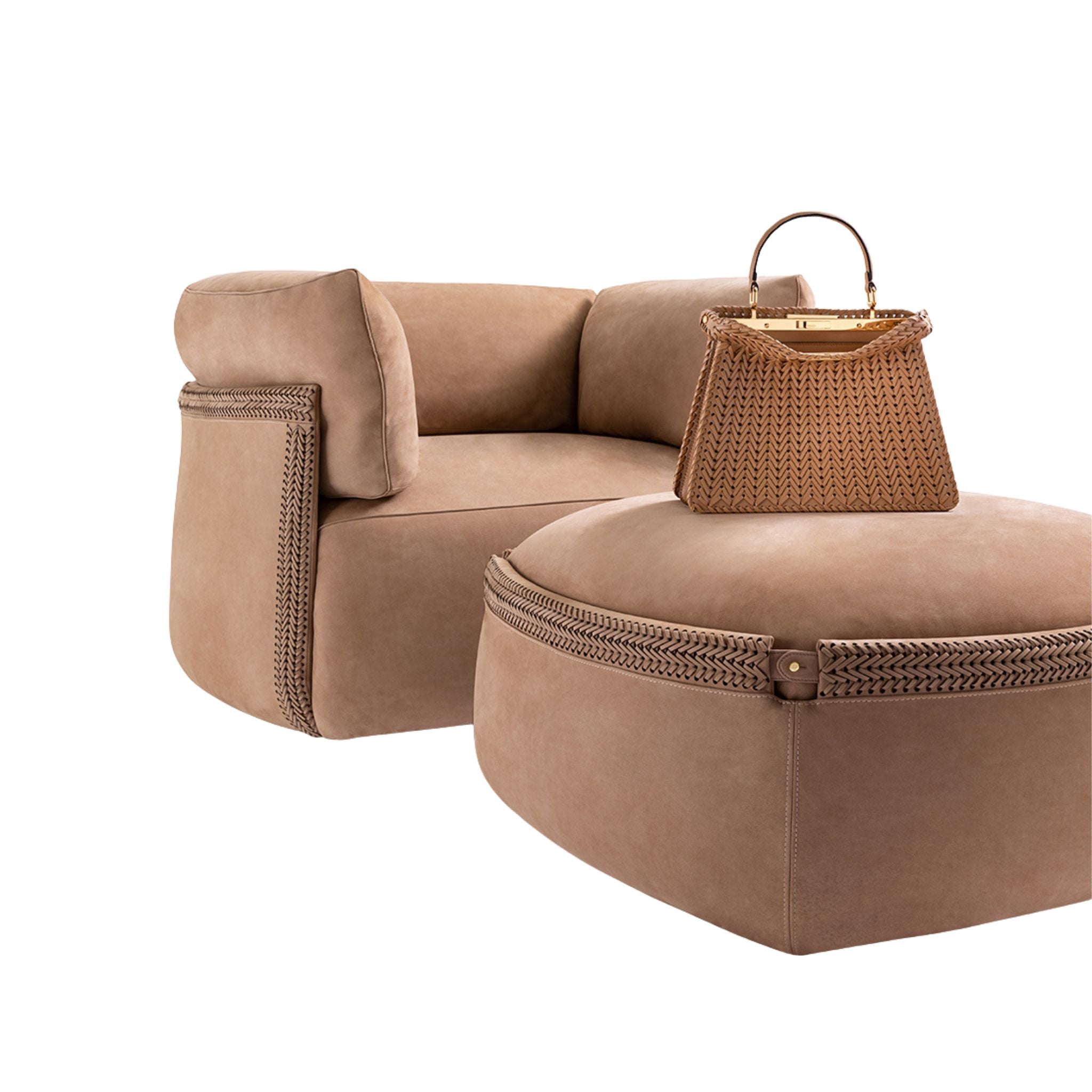 Peekasit Milan Edition Armchair by Fendi Casa