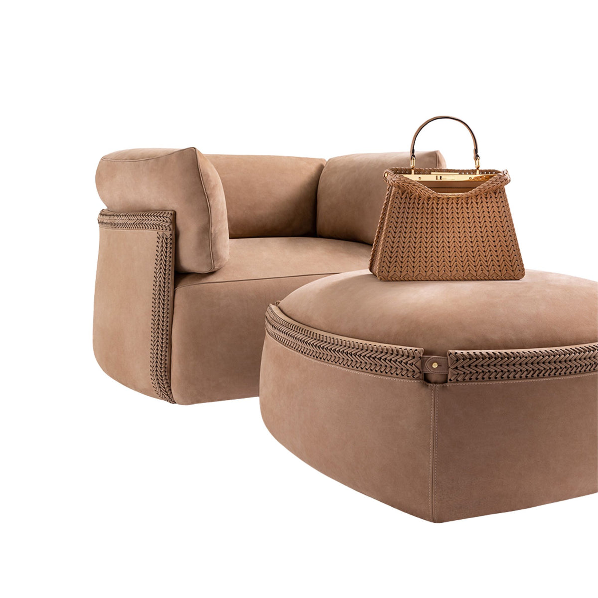 Peekasit Milan Edition Armchair by Fendi Casa