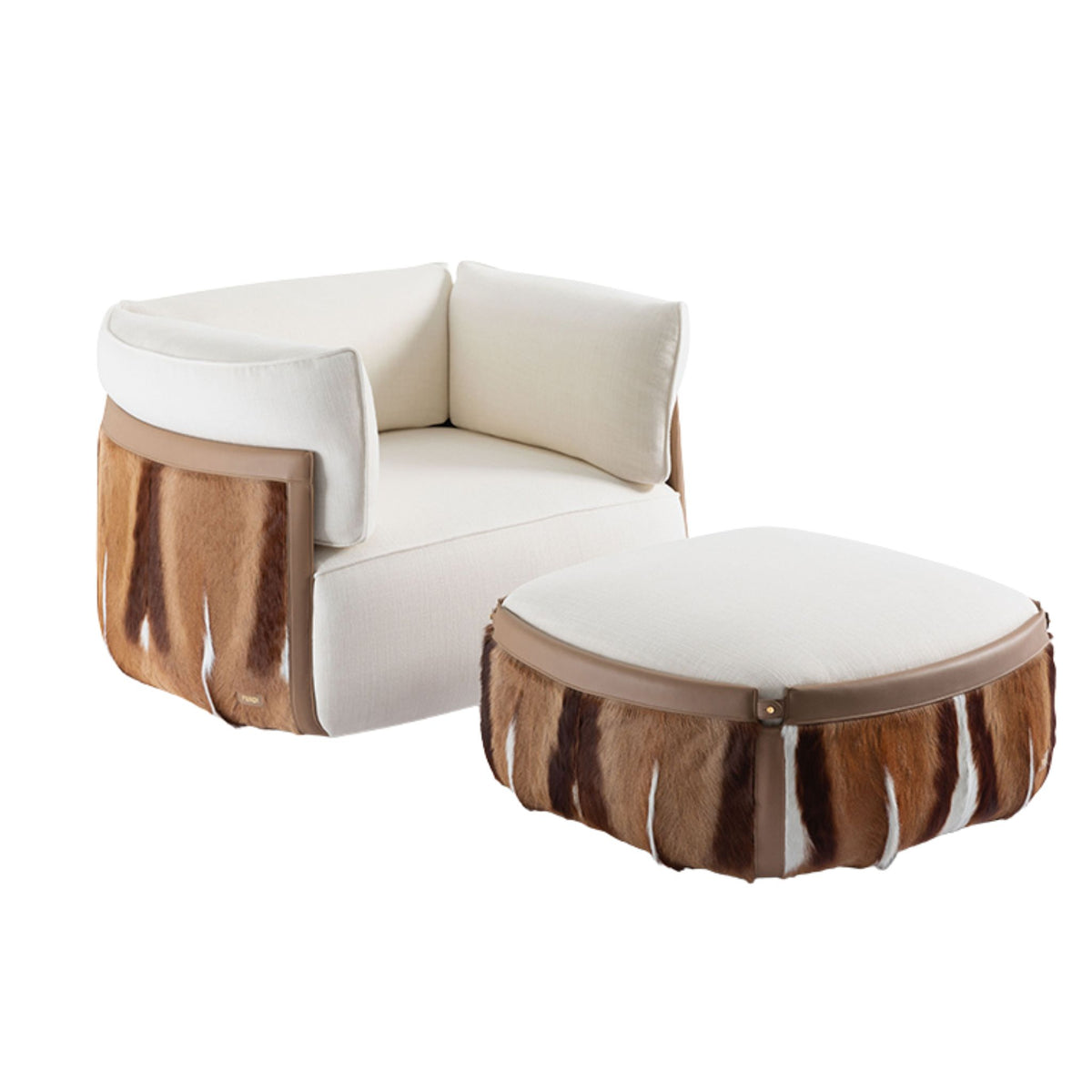 Fauteuil Peekasit Seoul Edition de Fendi Casa