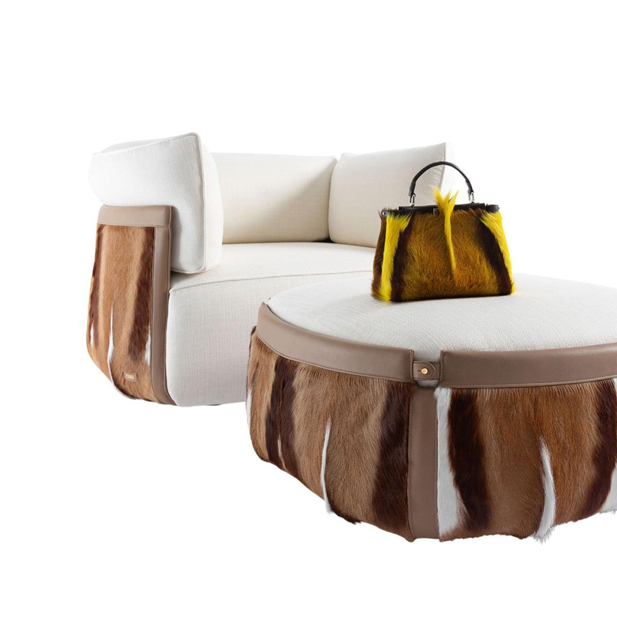 Fauteuil Peekasit Seoul Edition de Fendi Casa