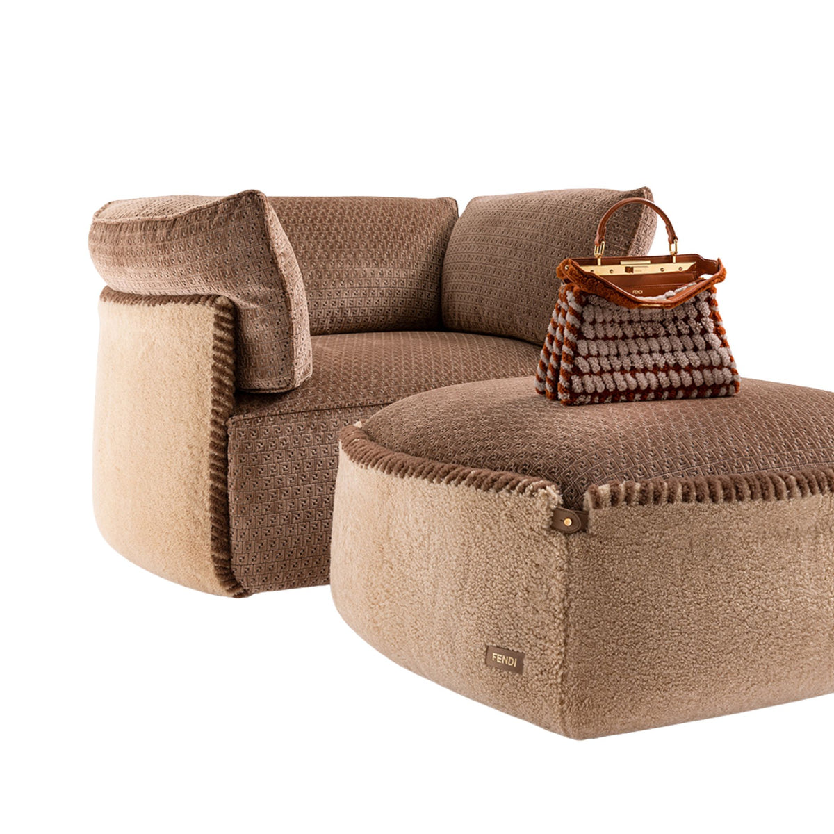 Fauteuil Peekasit Shanghai Edition de Fendi Casa