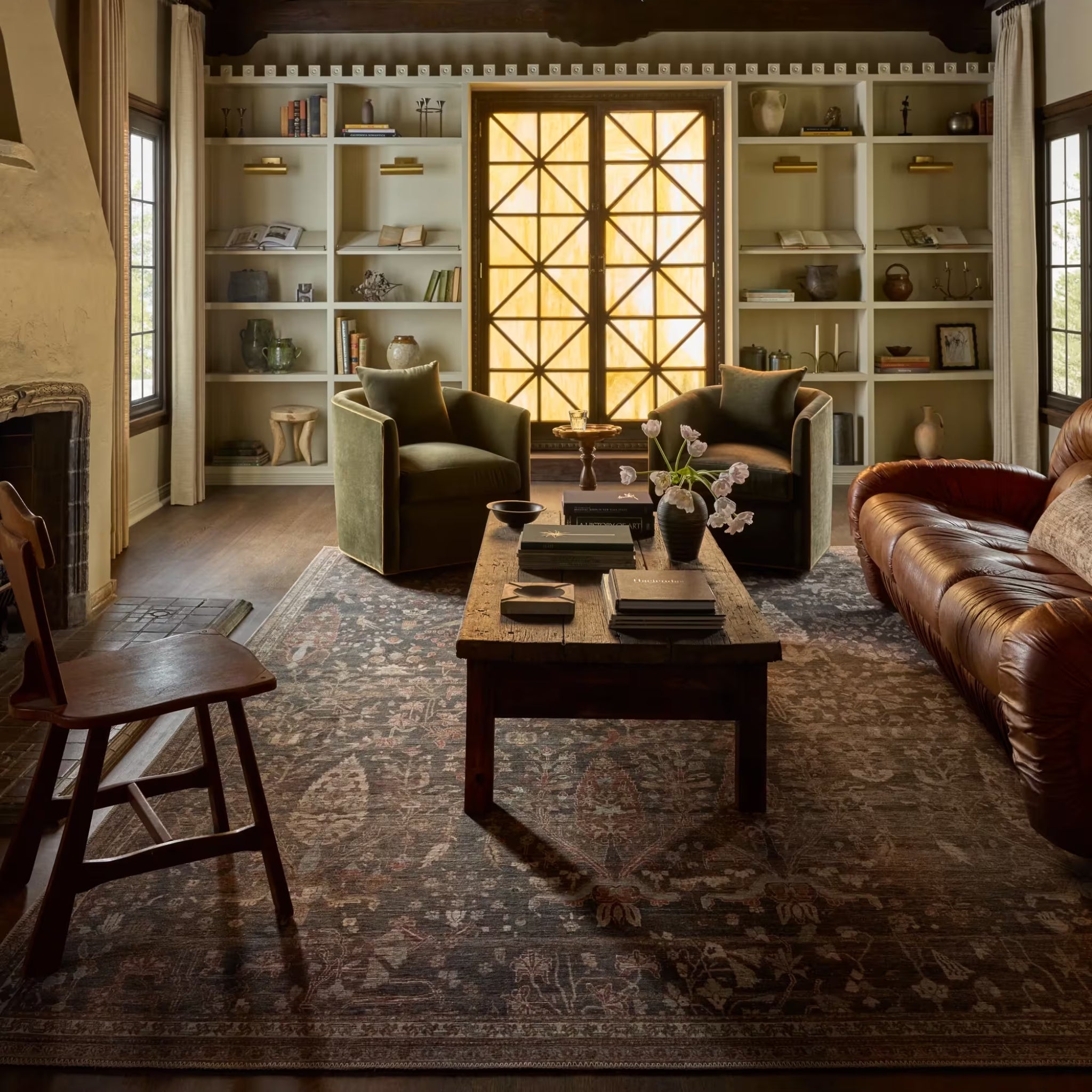 Tapis Reseda par Joon Loloi