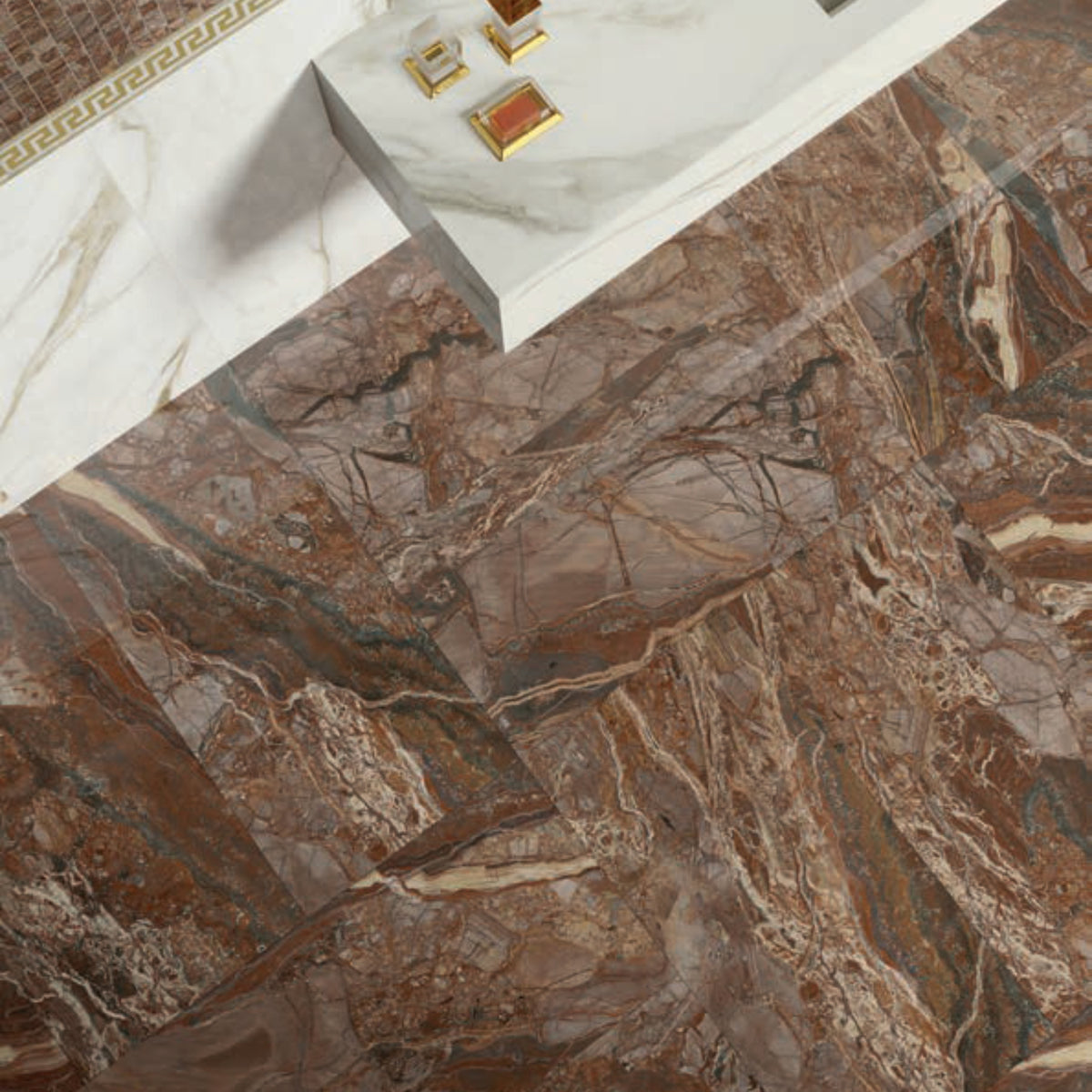 Céramique Rosa Venezia Effet marbre de Versae Ceramics