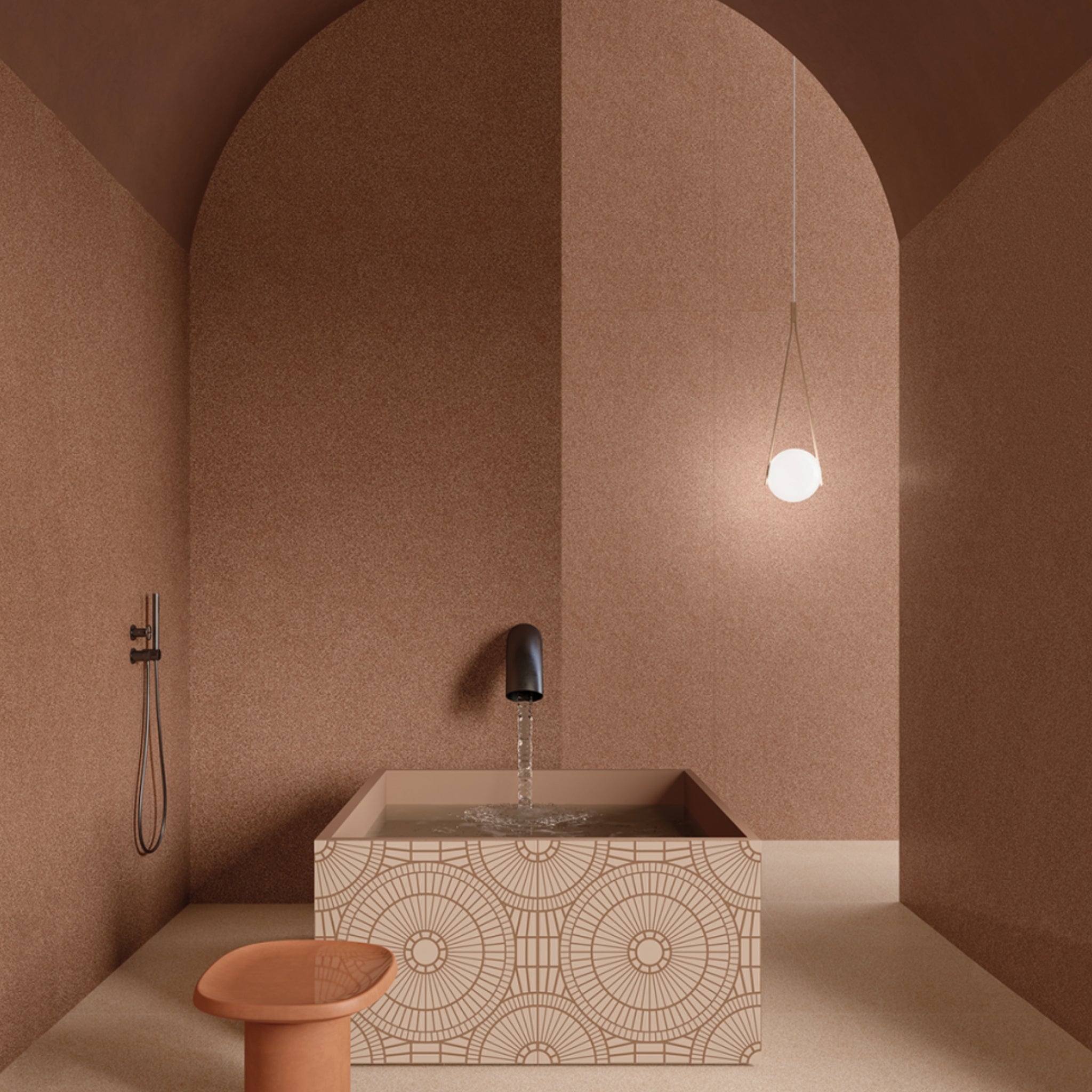 Céramique Sandy Plains Terracotta de Moooi Ceramic