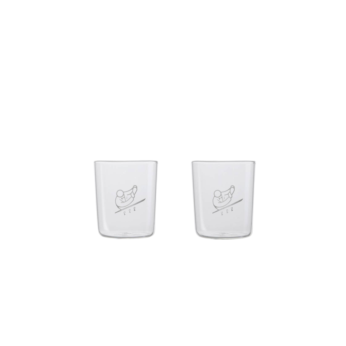 Set of 2 Martini Glasses