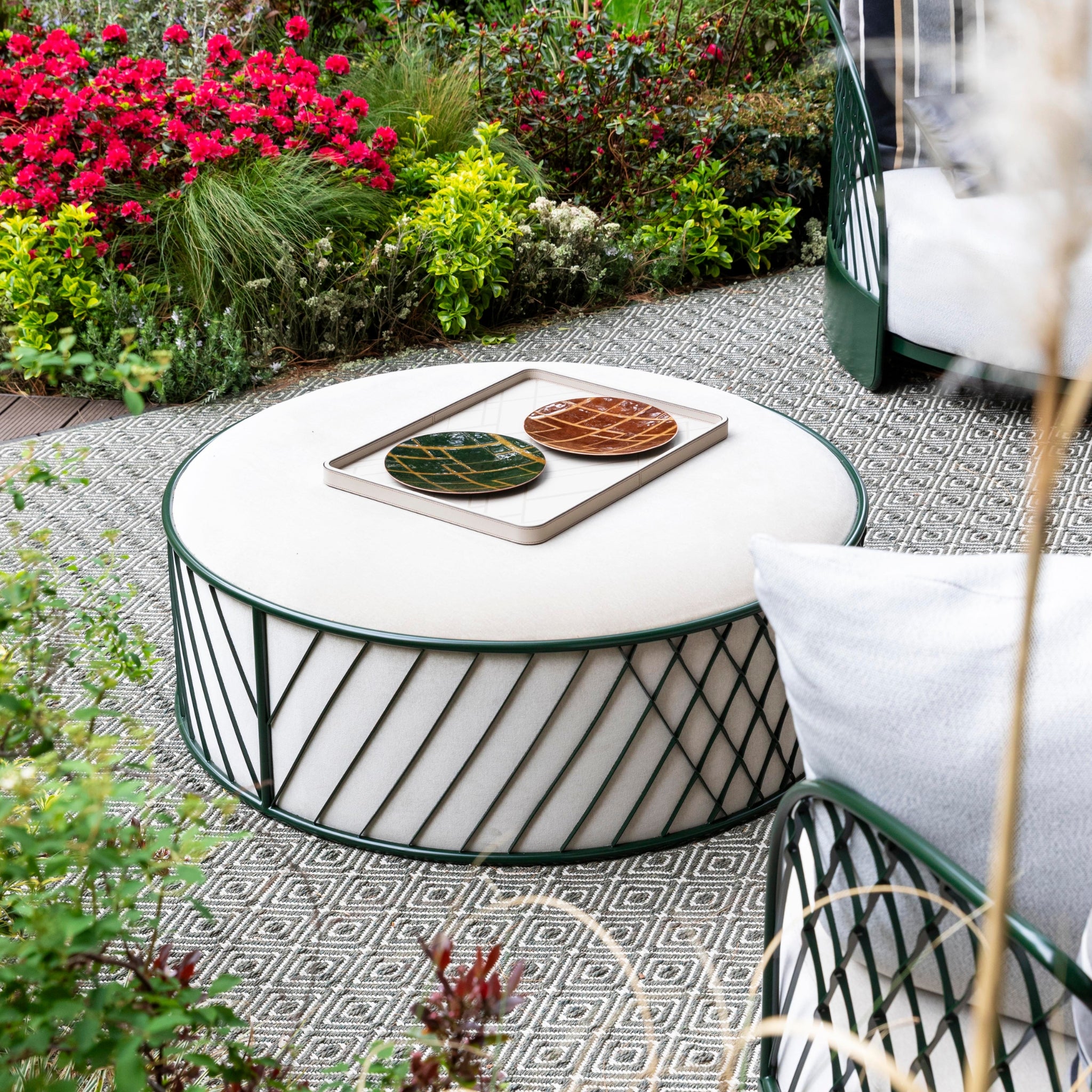 Pouf Solstice d'Extérieur de Bentley Home