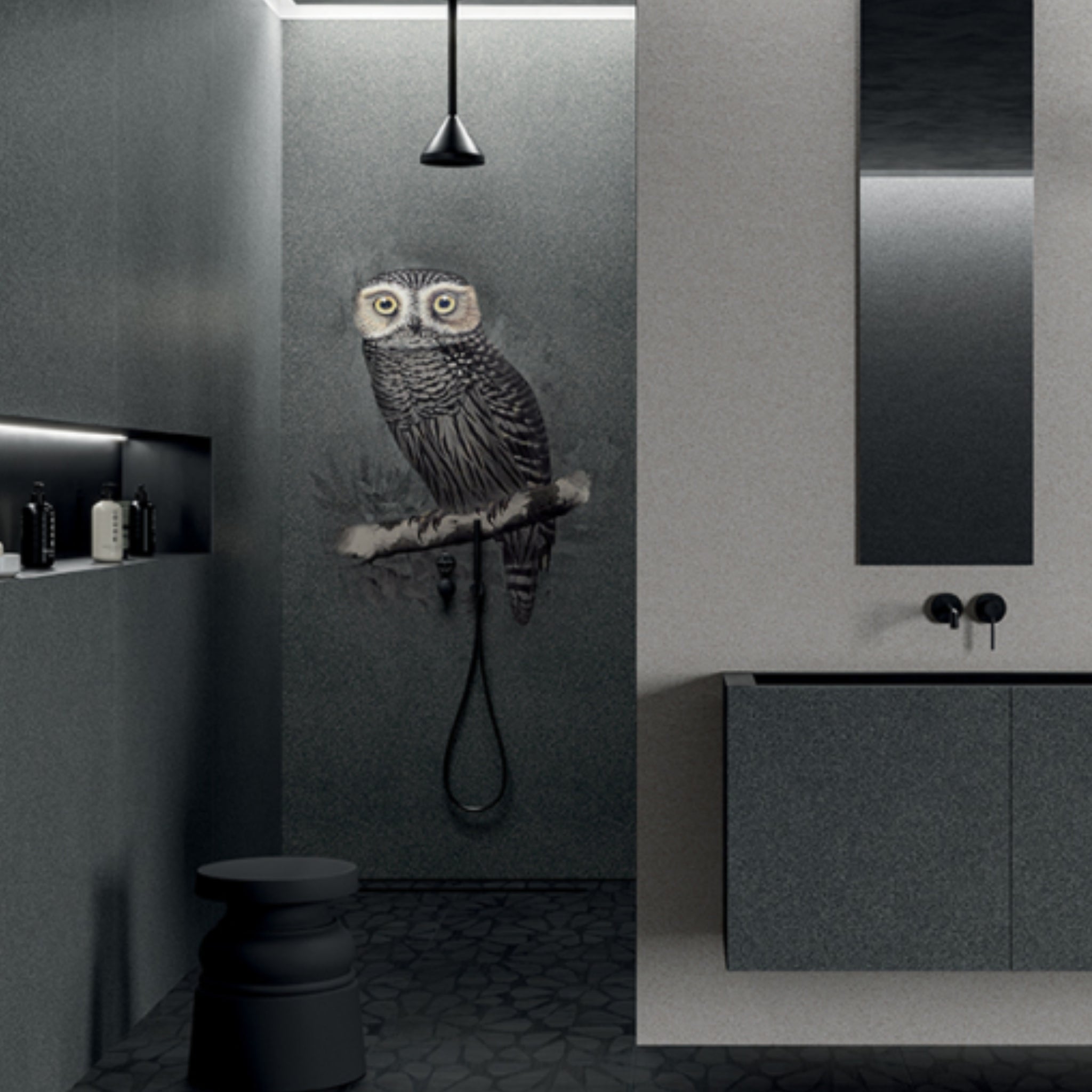 Céramique Special Edition Hypnotic Owl de Moooi Ceramic Surfaces