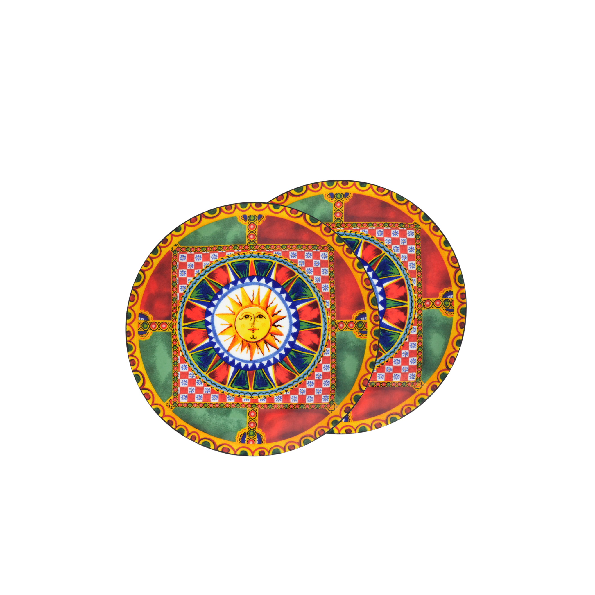 Set de 2 assiettes à pain en porcelaine de Dolce & Gabbana Casa