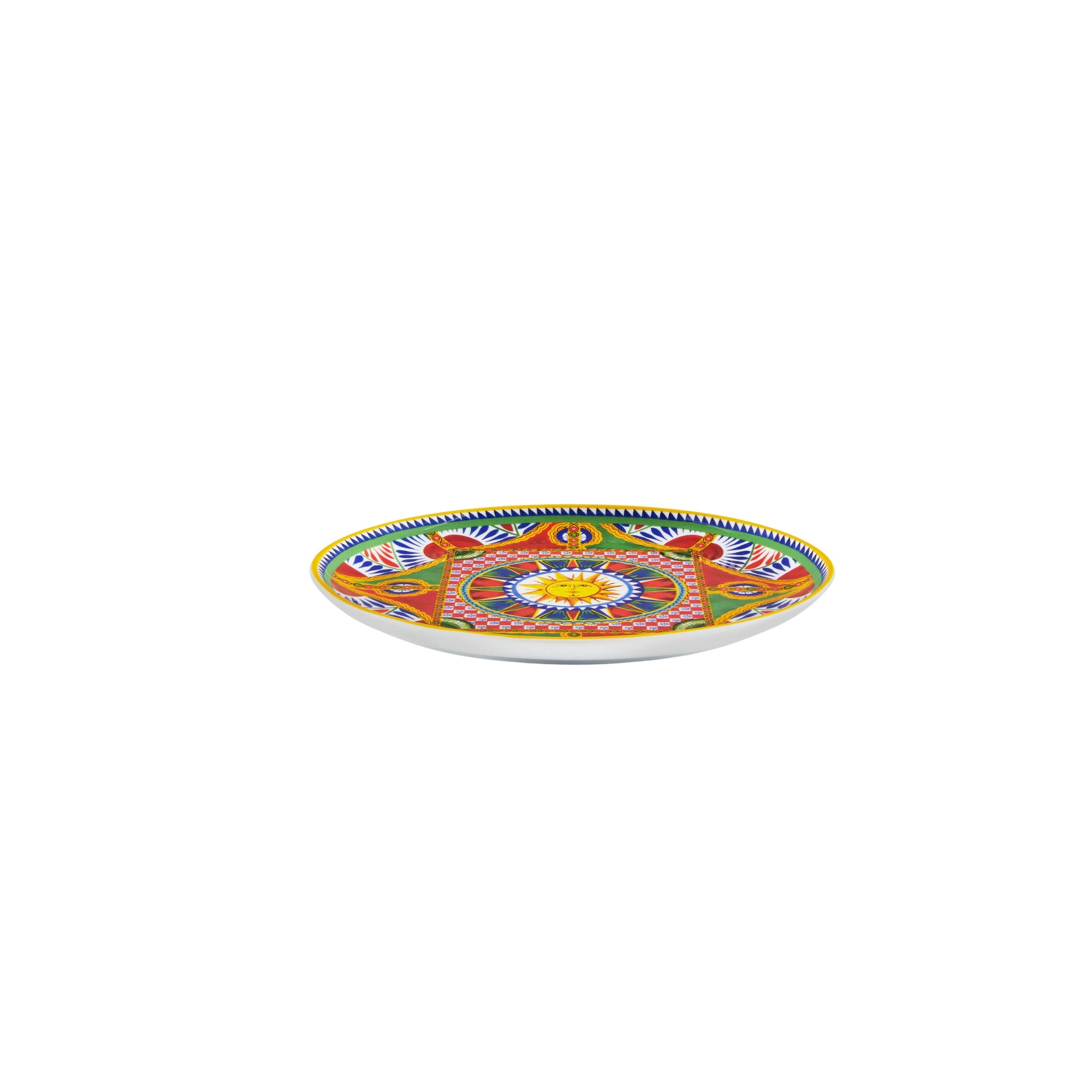 Plateau ovale en porcelaine Carretto Siciliano de Dolce & Gabbana Casa