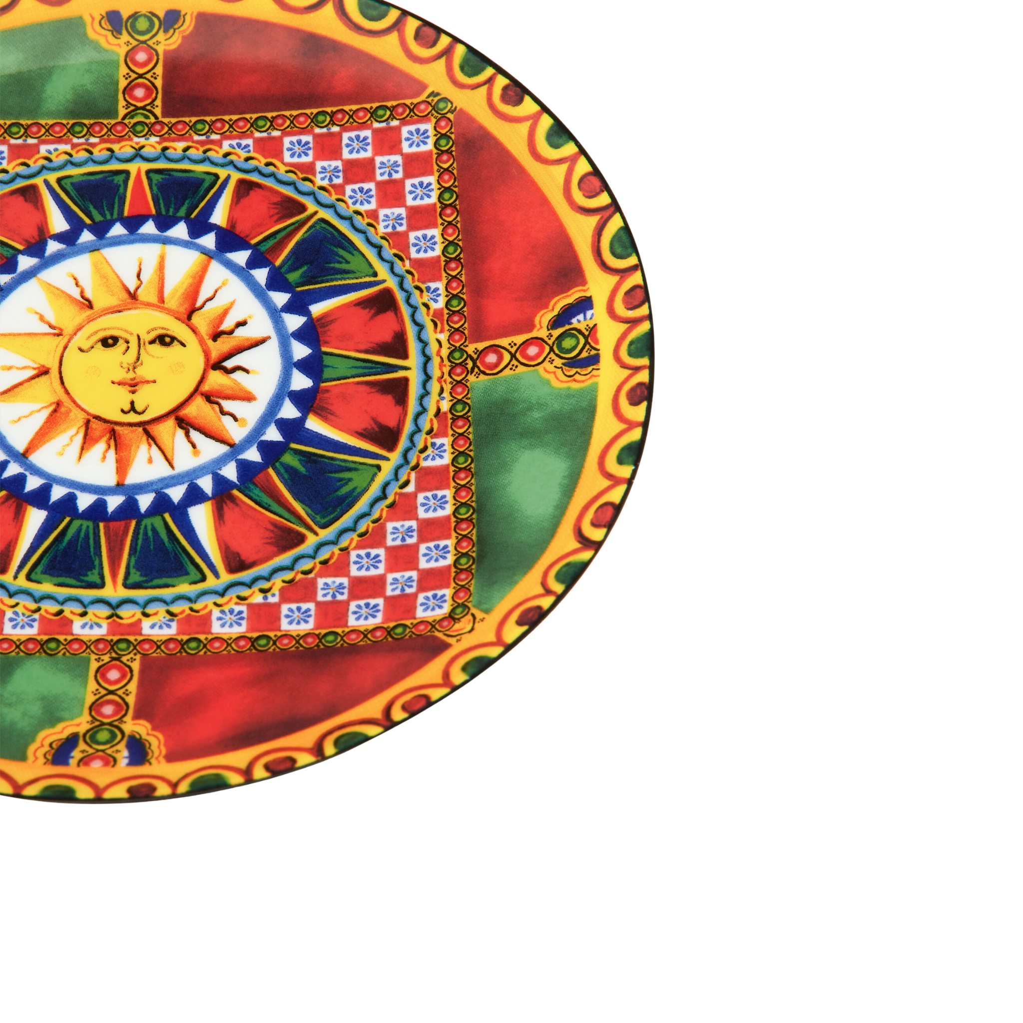 Set de 2 assiettes à pain en porcelaine de Dolce & Gabbana Casa