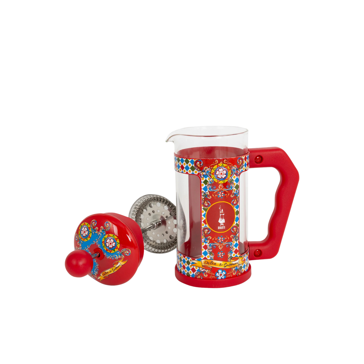 Cafetière à piston Bialetti Carretto Rosso de Dolce & Gabbana Casa