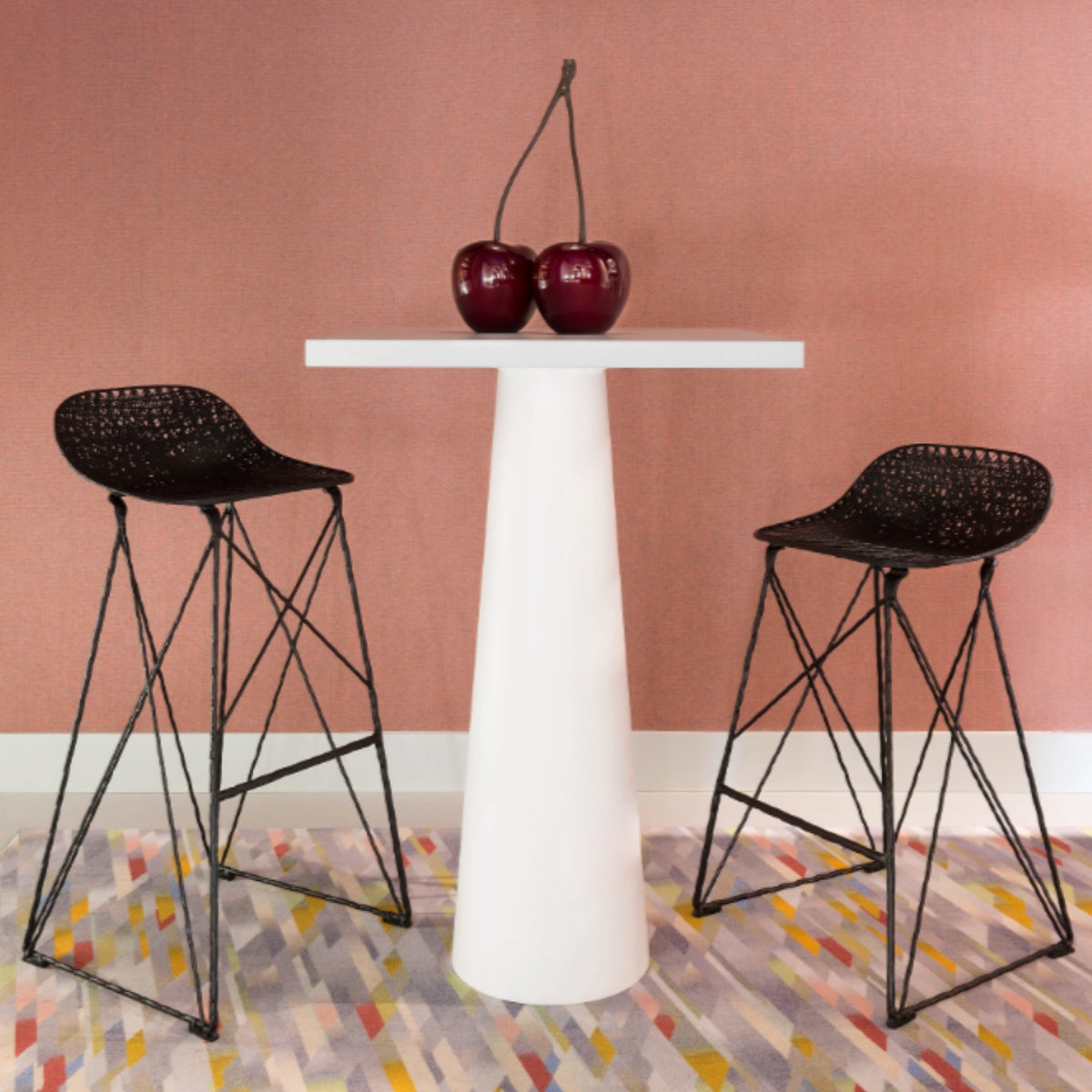 Carbon bar stool