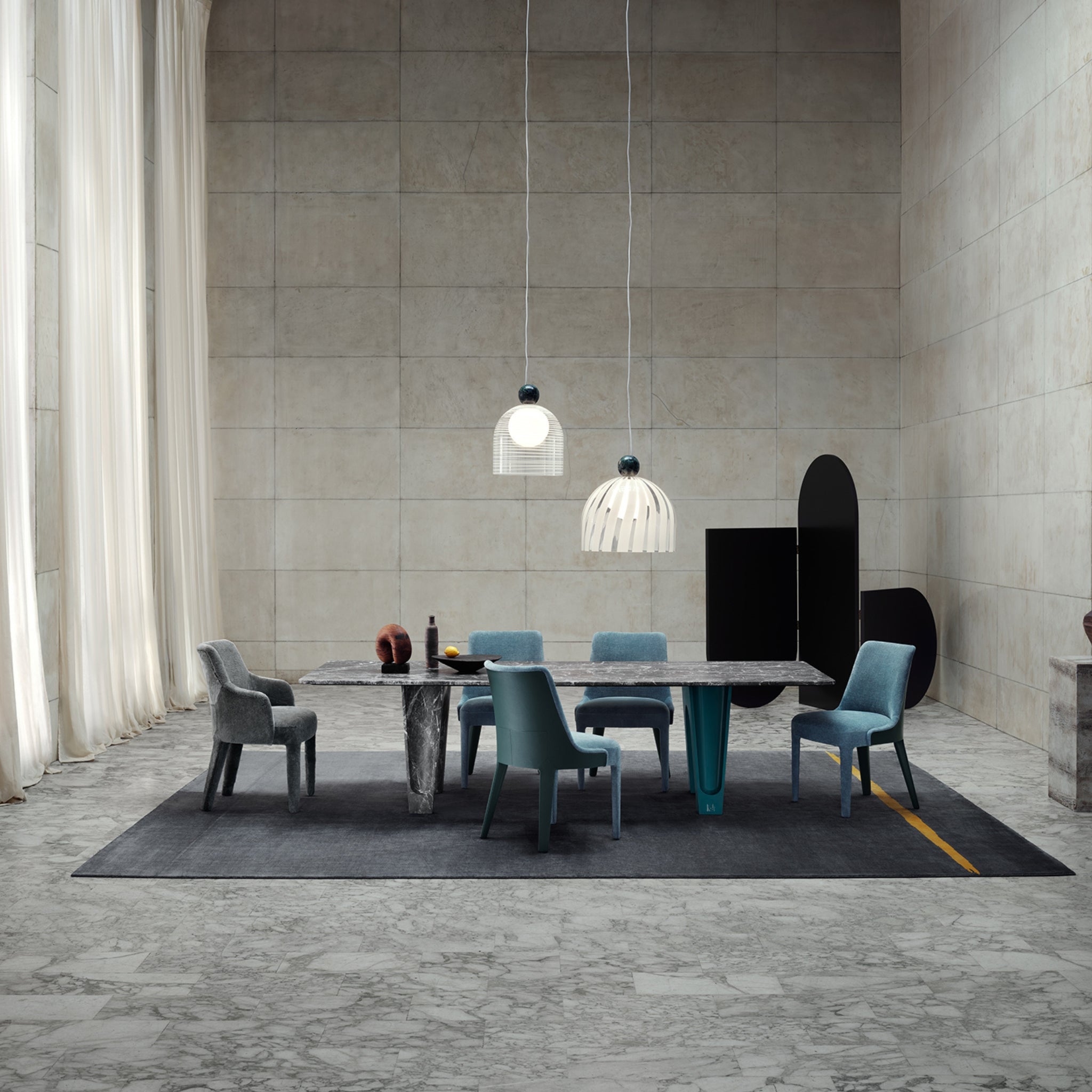 Chaise Adrian de Fendi Casa