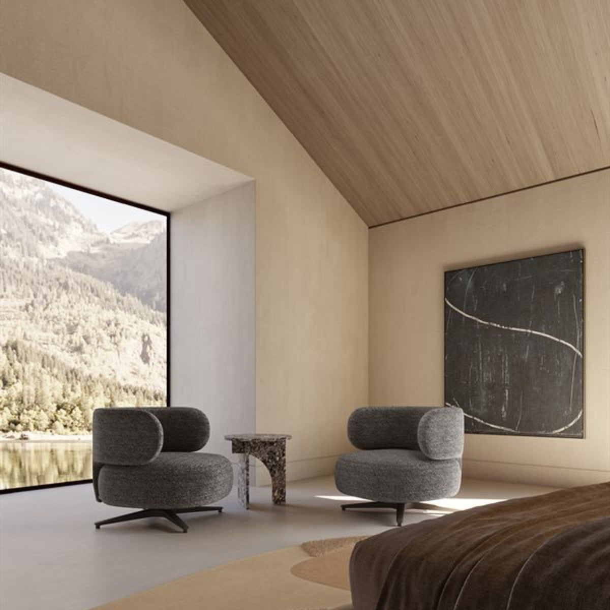 Fauteuil Akiko Lounge de Galloti&Radice